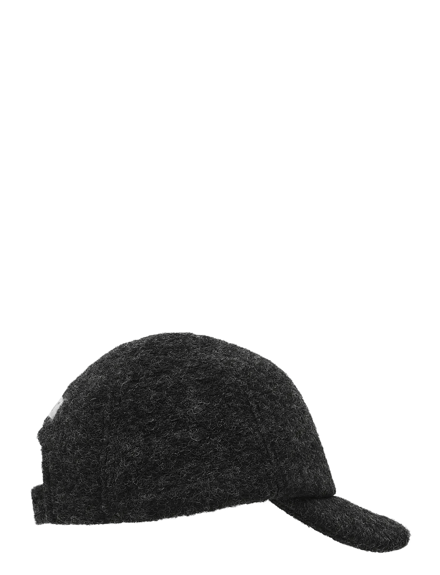 Huttelihut - Cap Wool - caps - dark grey melange - 2