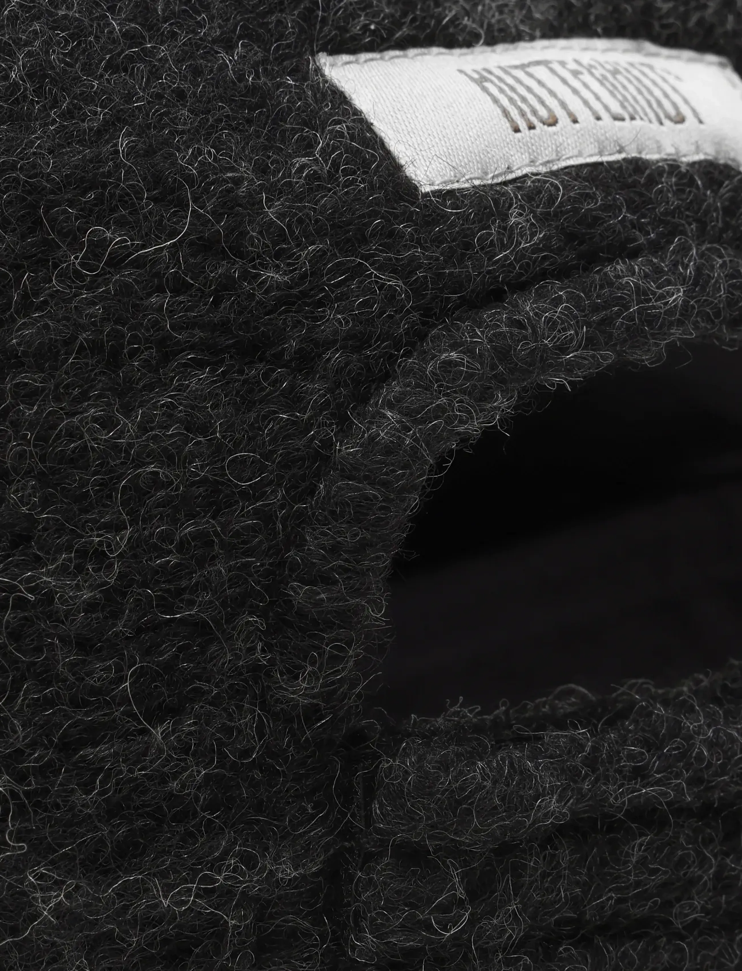 Huttelihut - Cap Wool - dark grey melange - 3
