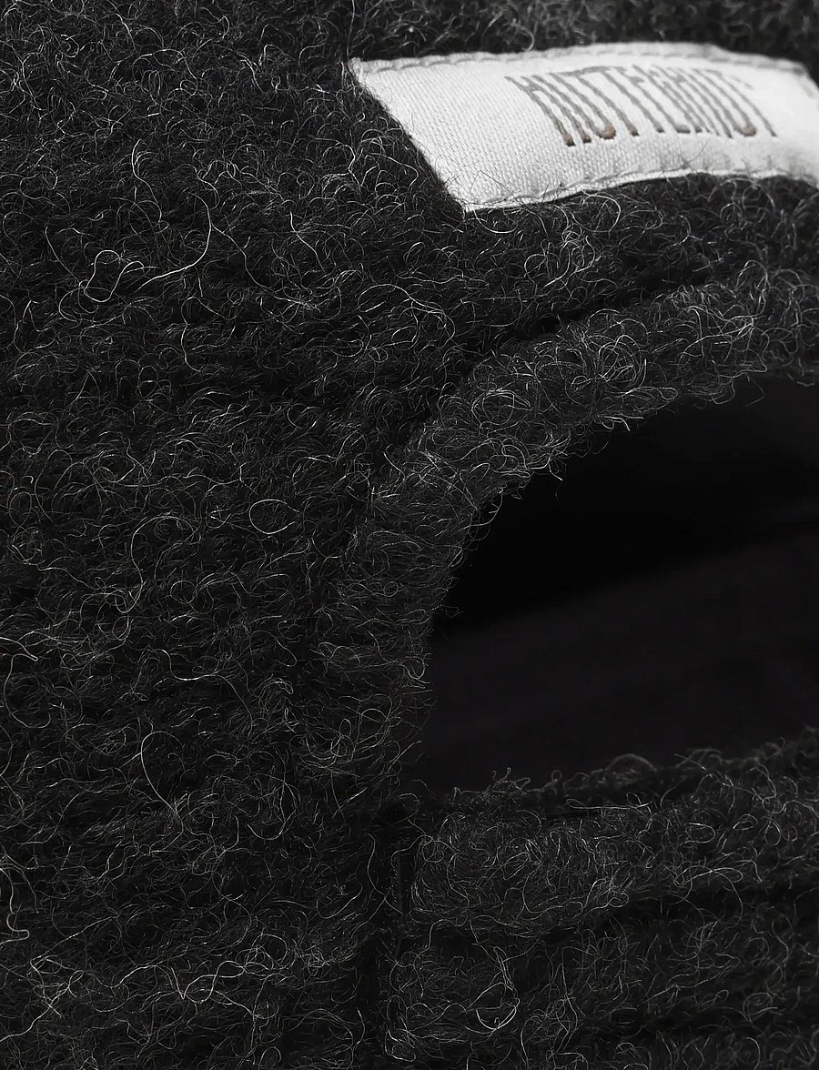 Huttelihut - Cap Wool - caps - dark grey melange - 3