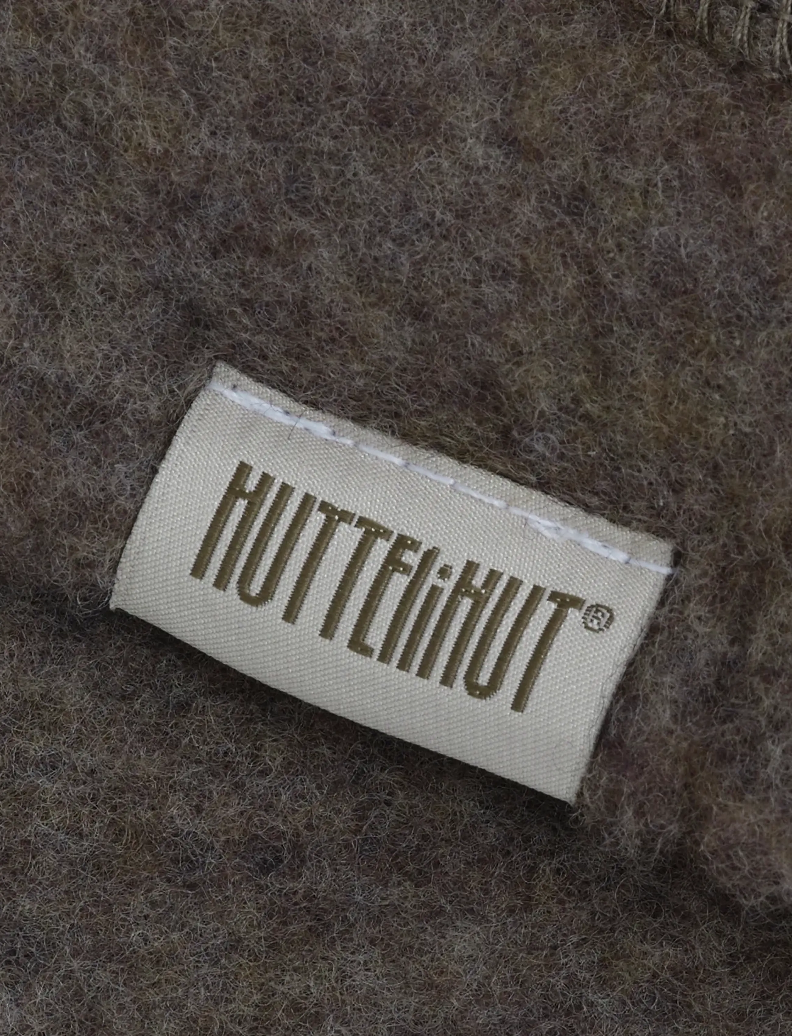 Huttelihut - Beanie Wool Fleece - babymössor - brown melange - 2