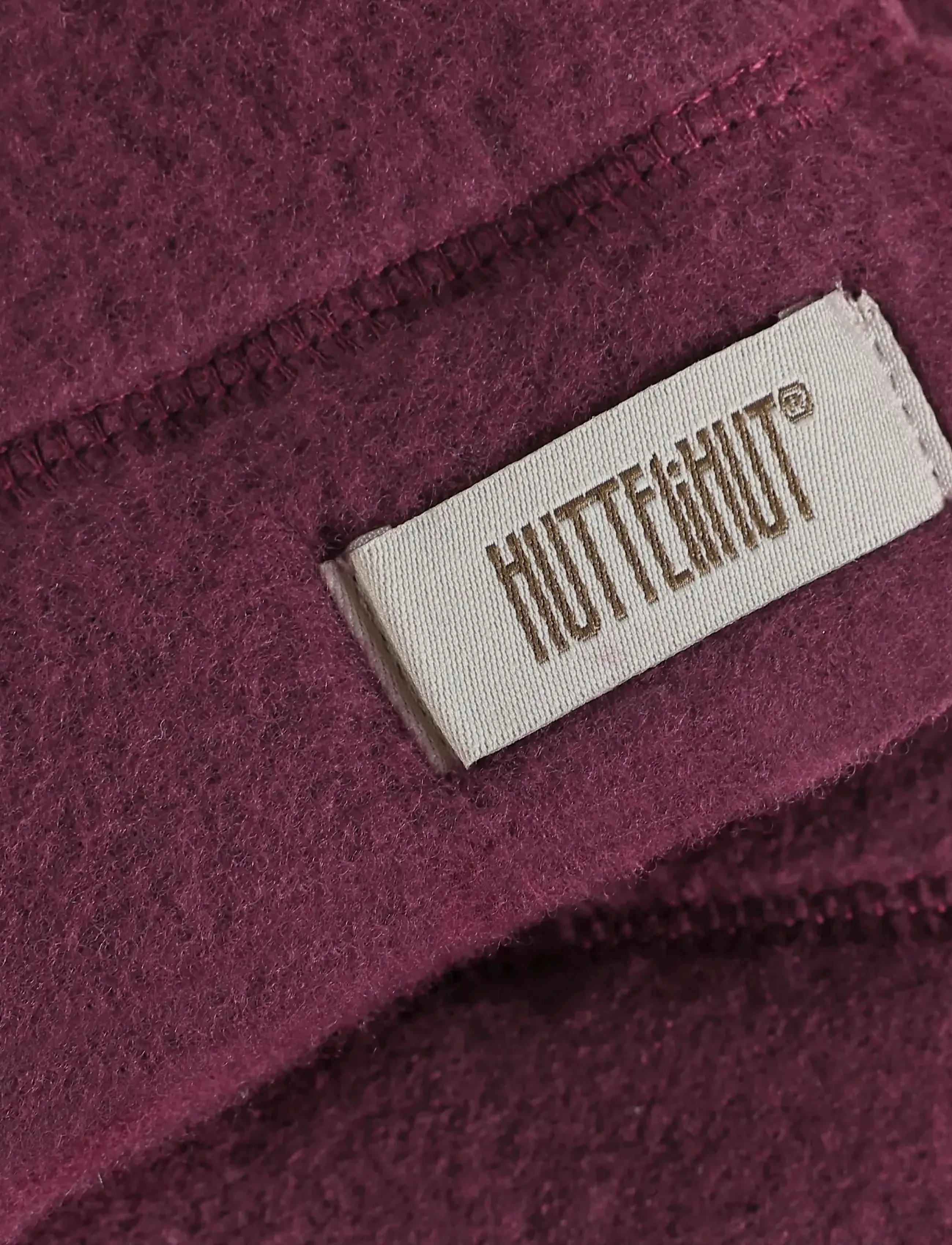 Huttelihut - Beanie Wool Fleece - babymössor - port royale - 2