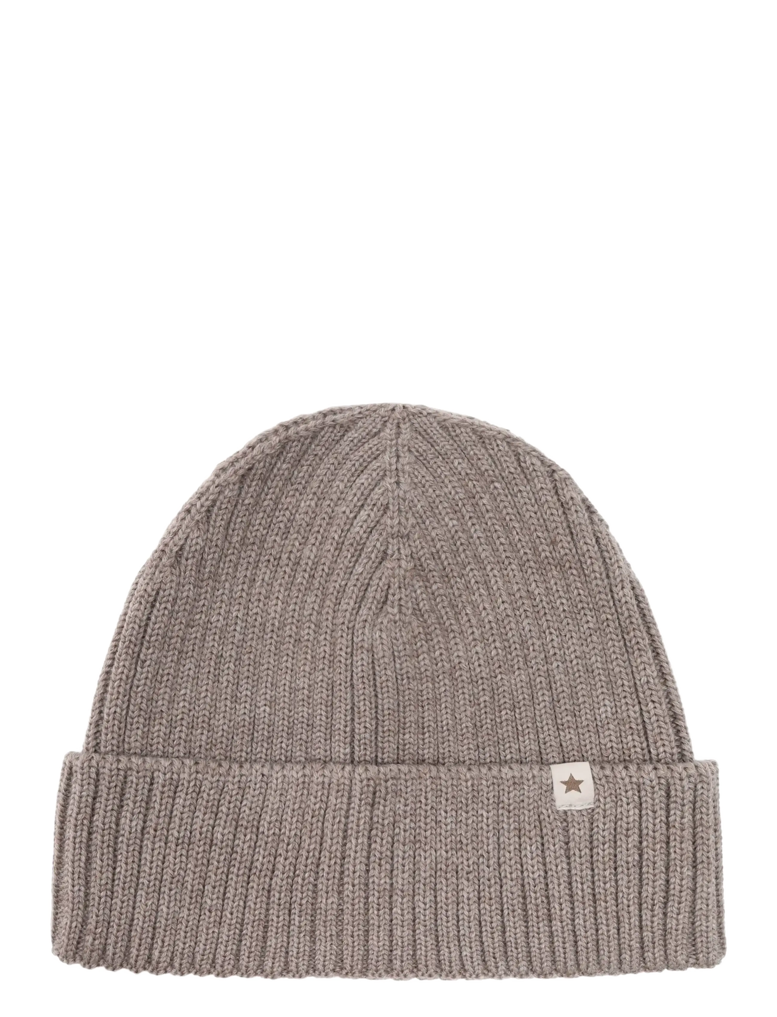 Huttelihut Beanie Wool Knit - Winteraccessoires - CINDER MELANGE / grey