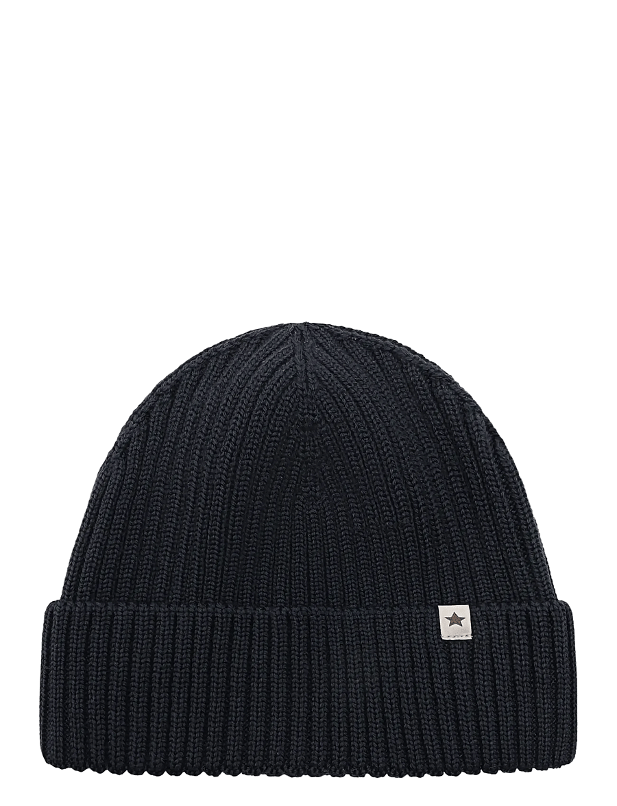 Huttelihut - Beanie Wool Knit - beanies - dark navy - 0