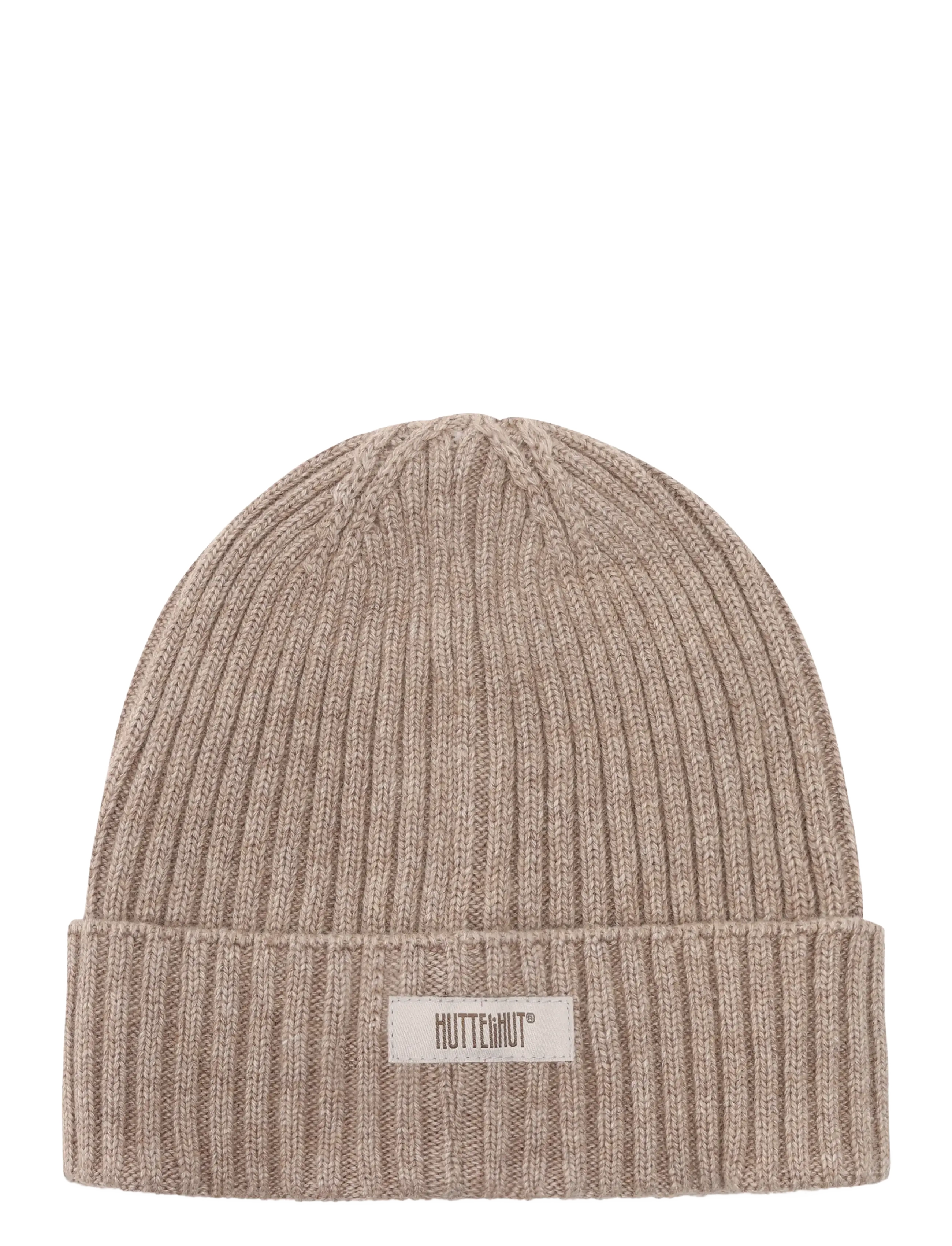 Huttelihut Beanie Wool Knit - Huttelihut - SAVANNAH MELANGE / beige