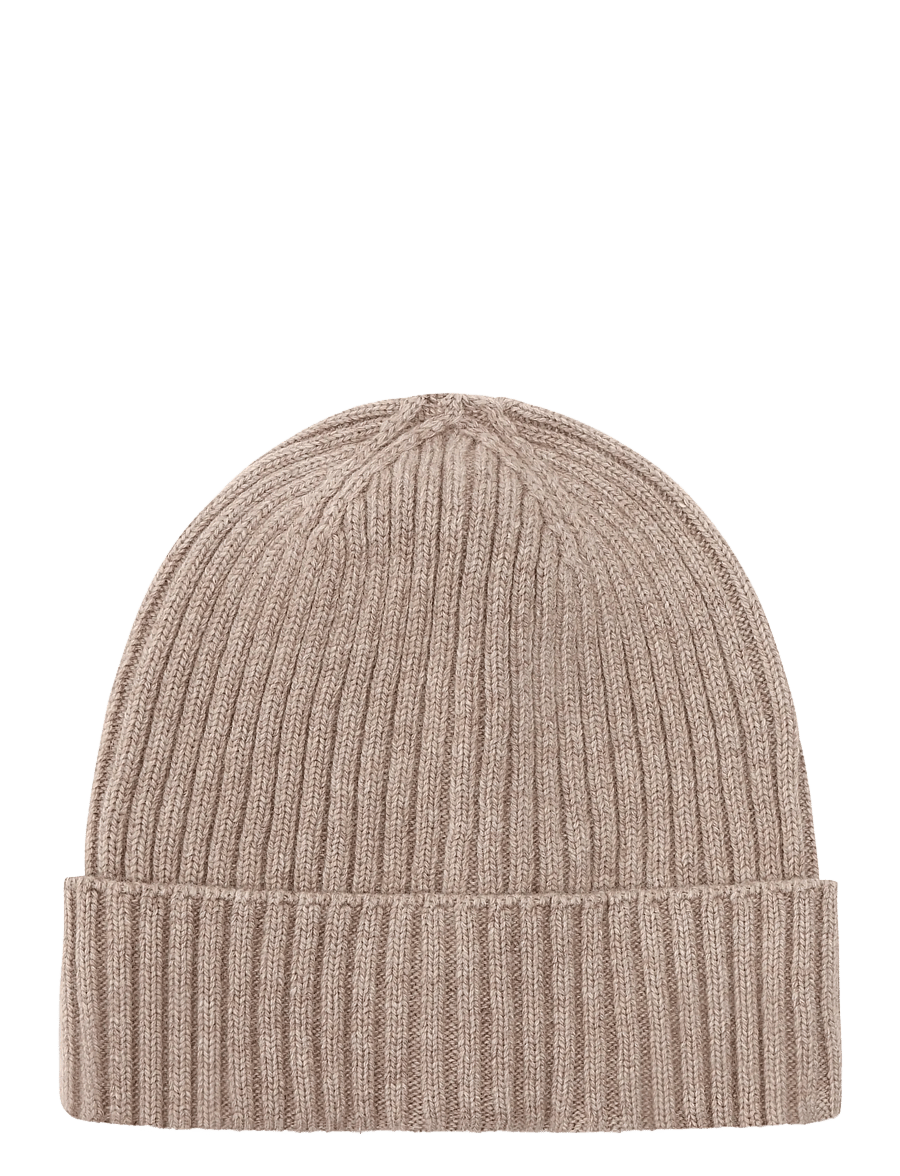 Huttelihut - Beanie Wool Knit - kootud mütsid - savannah melange - 1