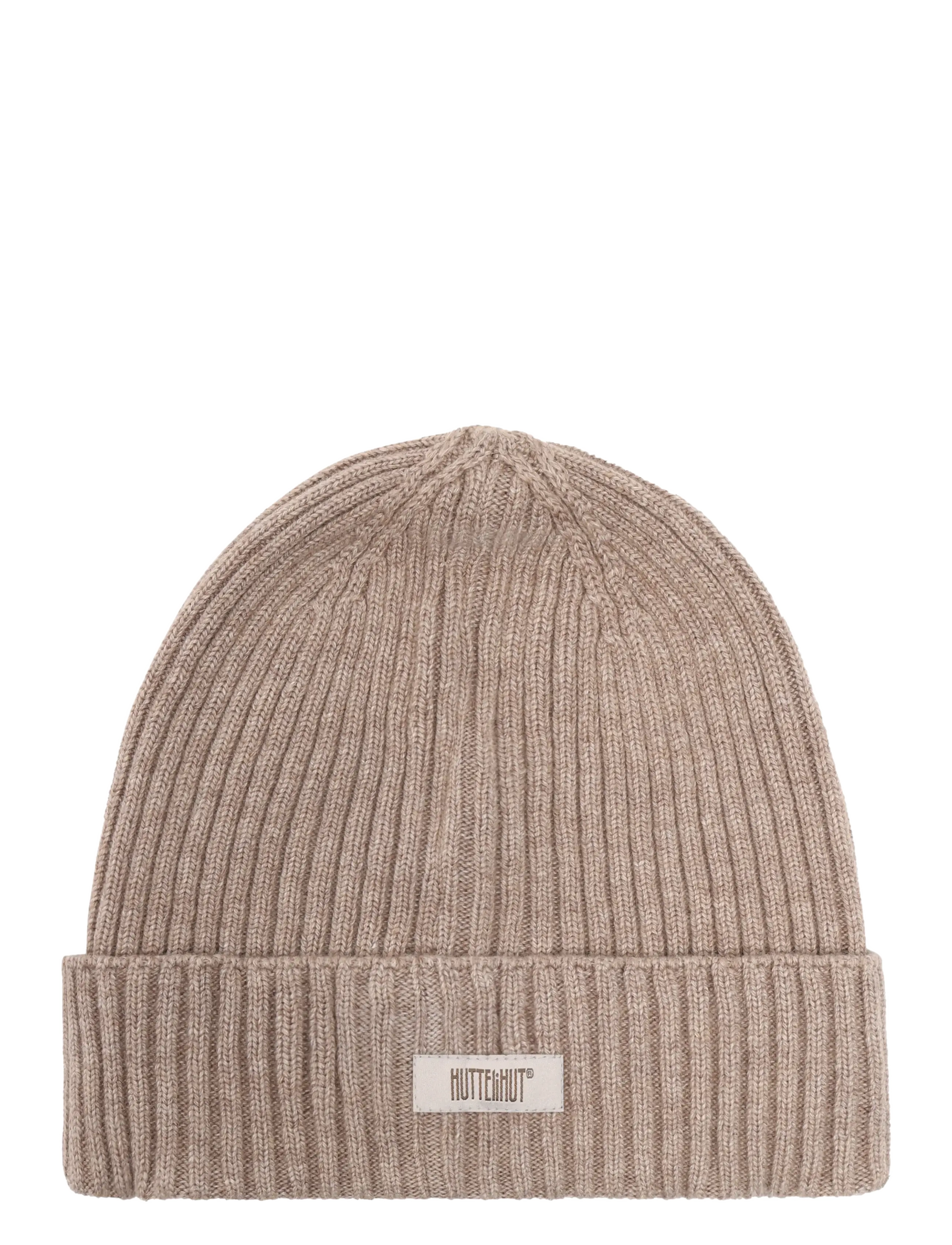 Huttelihut Beanie Wool Knit - Huttelihut - SAVANNAH MELANGE / beige