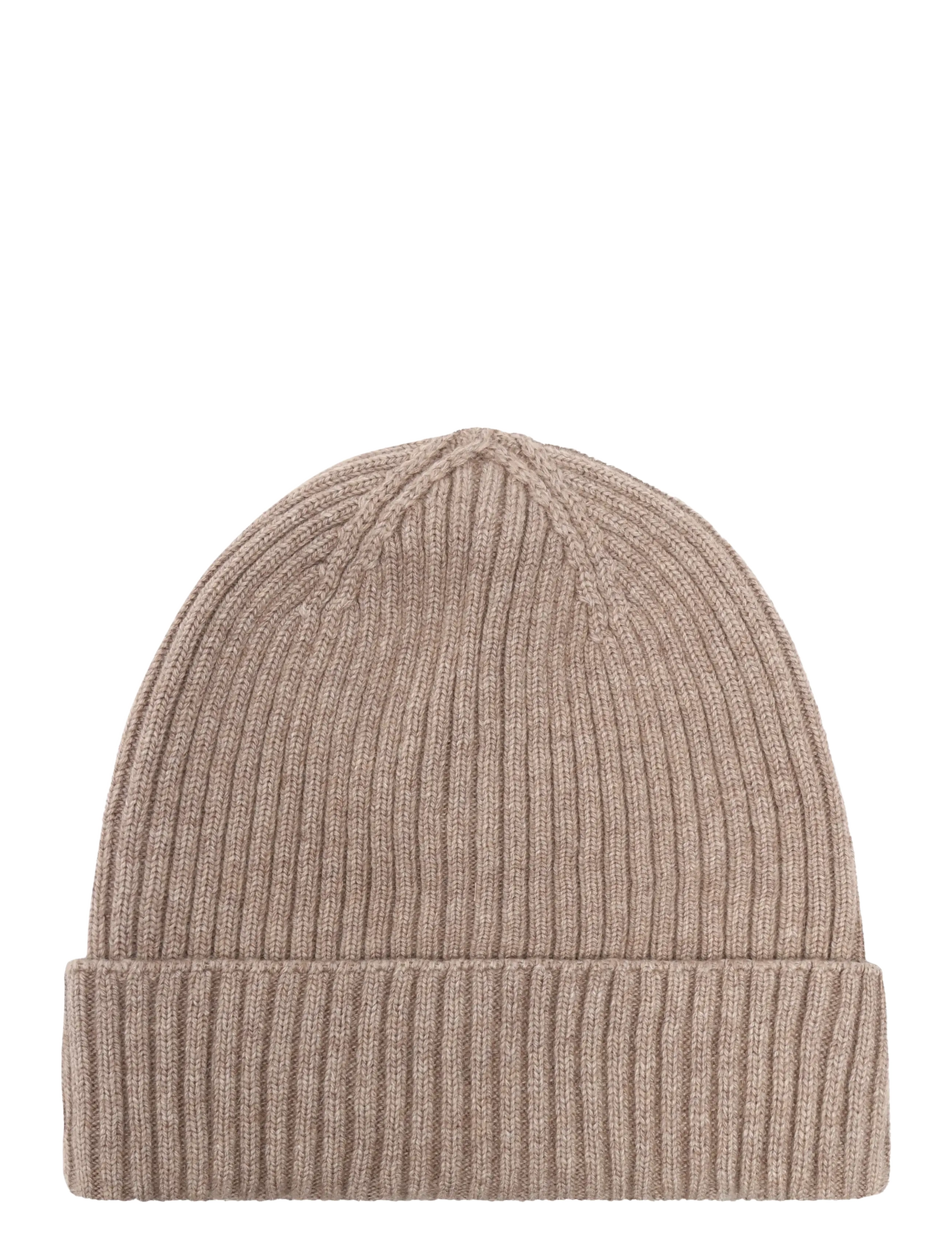 Huttelihut - Beanie Wool Knit - kootud mütsid - savannah melange - 1