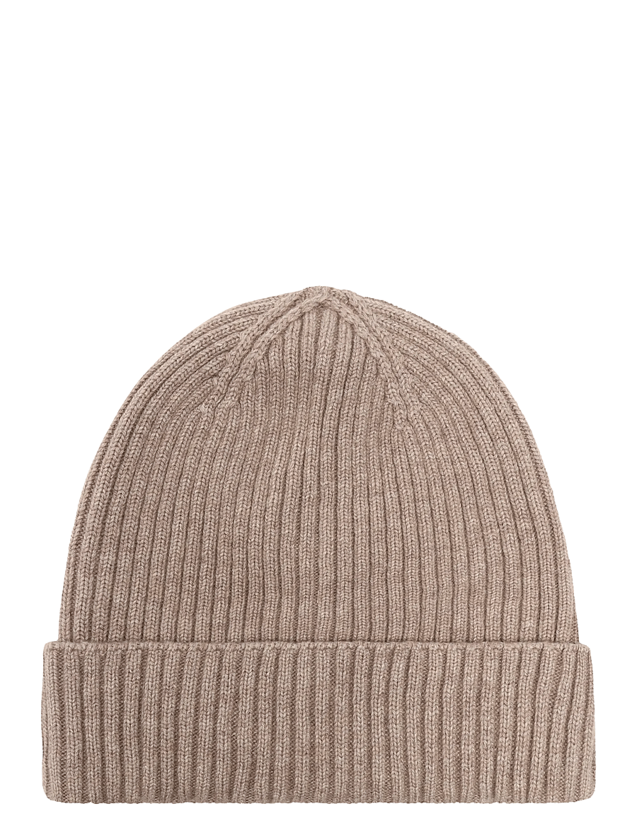 Huttelihut - Beanie Wool Knit - kootud mütsid - savannah melange - 1