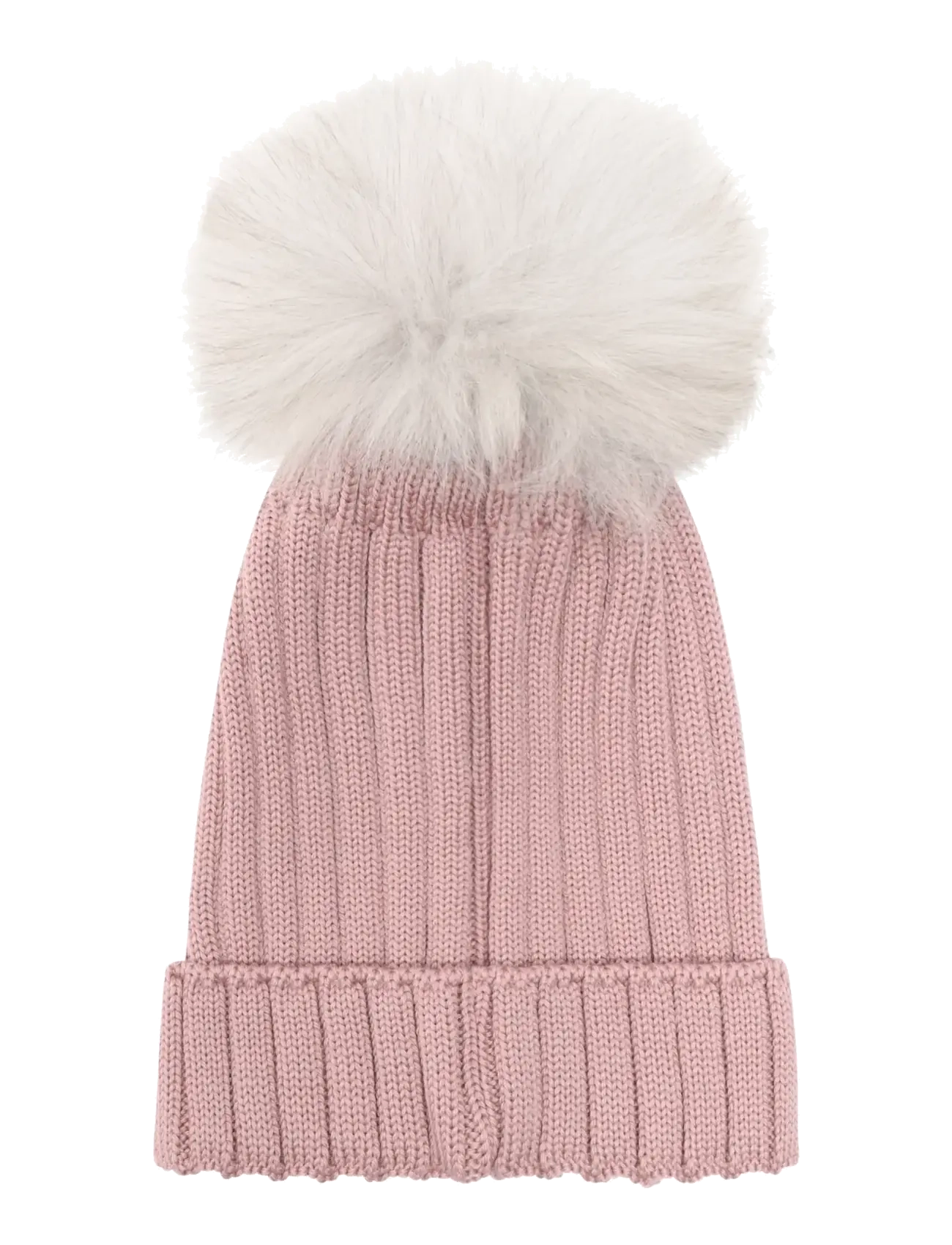 Huttelihut - Hat Knit Alpaca Pompom - accessories - woodrose - 2