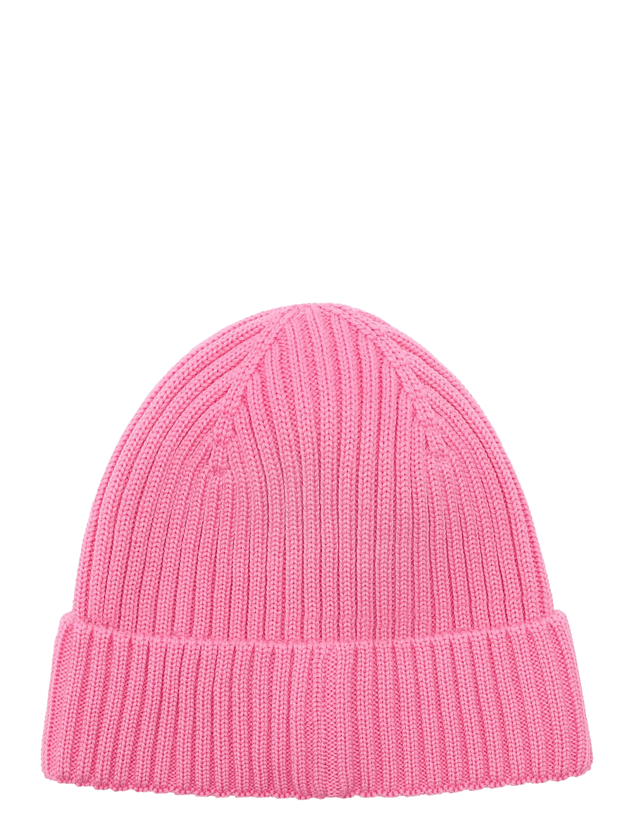 Huttelihut - Hat Wool Knit Color Solid - beebimütsid - begonia pink - 1