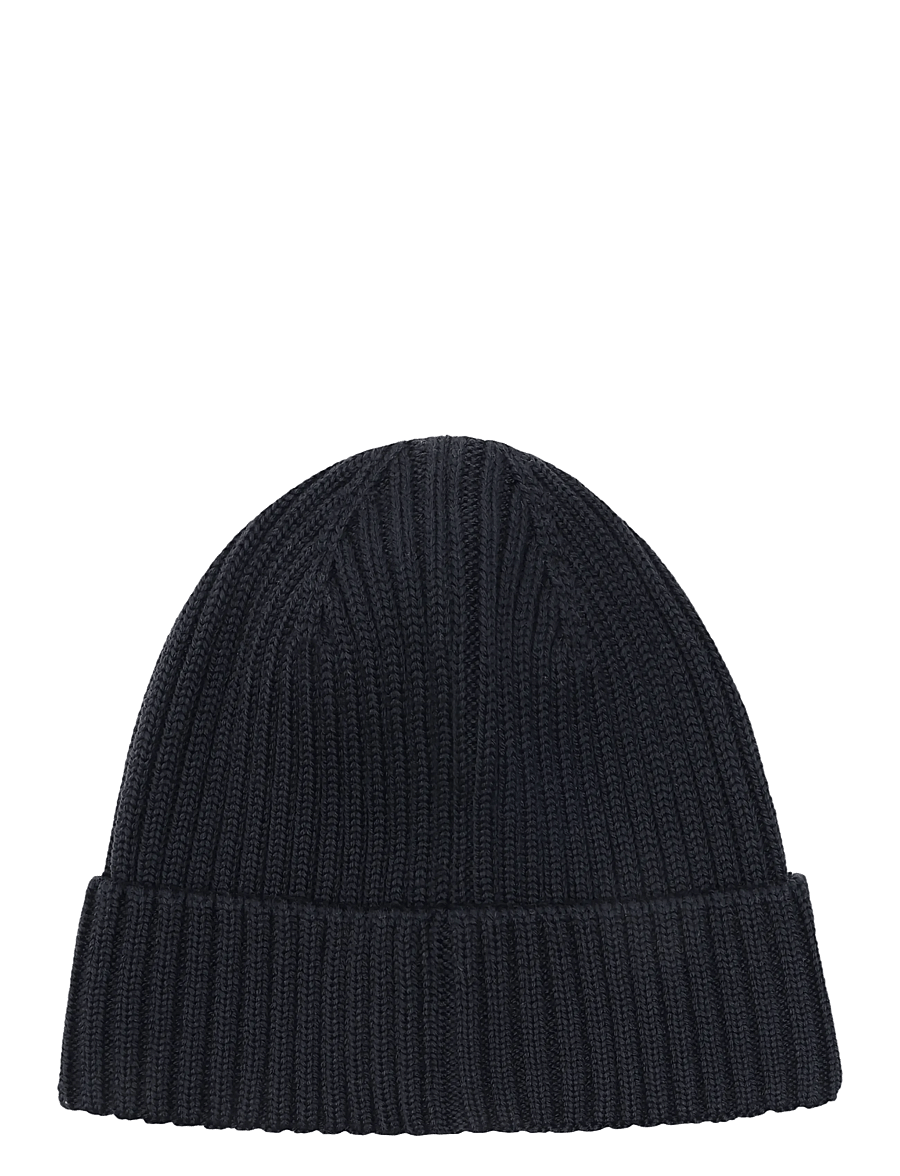 Huttelihut - Hat Wool Knit Color Solid - beebimütsid - dark navy - 1