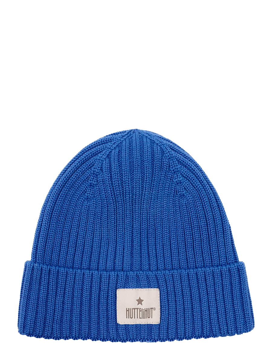 Huttelihut - Hat Wool Knit Color Solid - beebimütsid - dazzling blue - 1