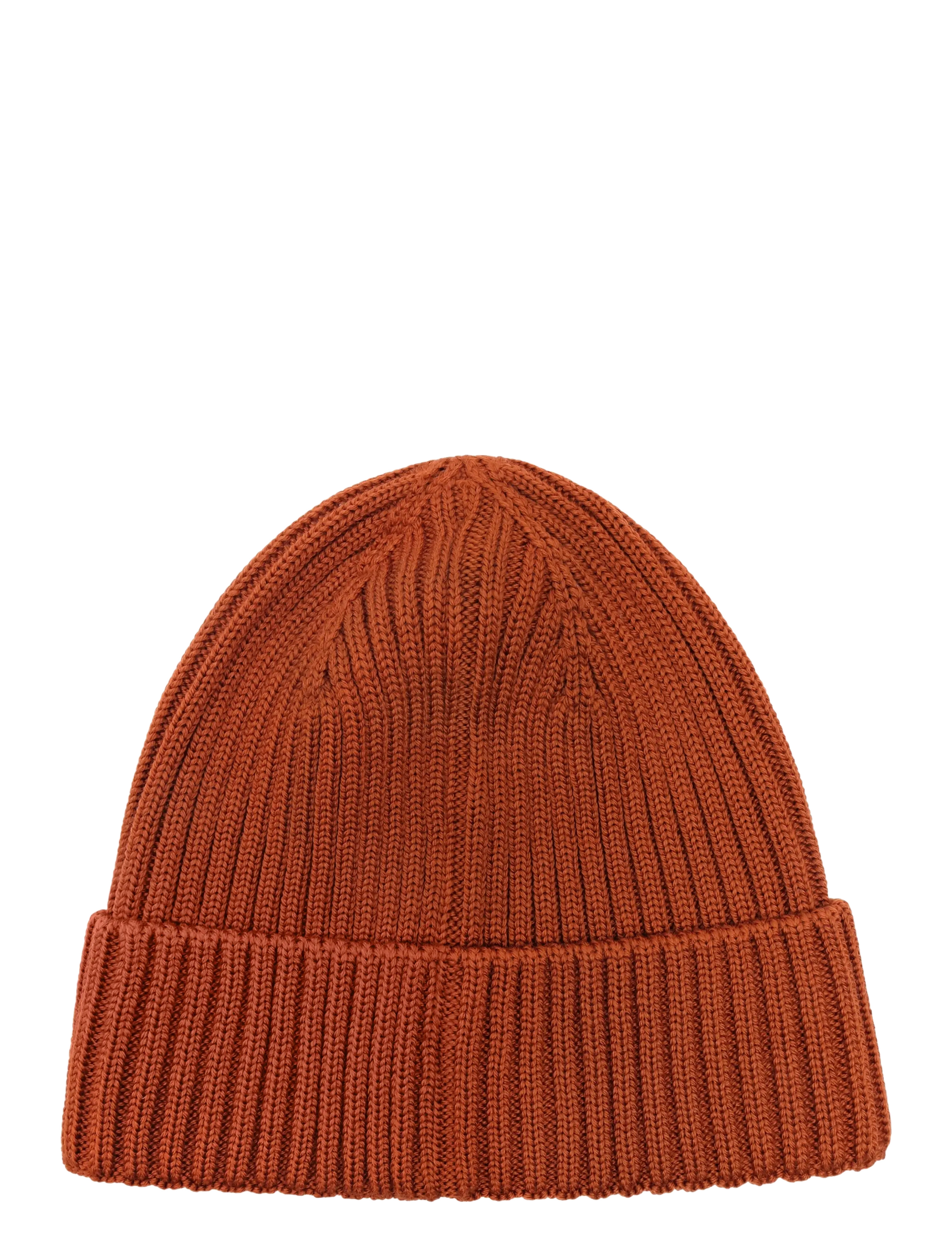 Huttelihut - Hat Wool Knit Color Solid - ginger bread - 2