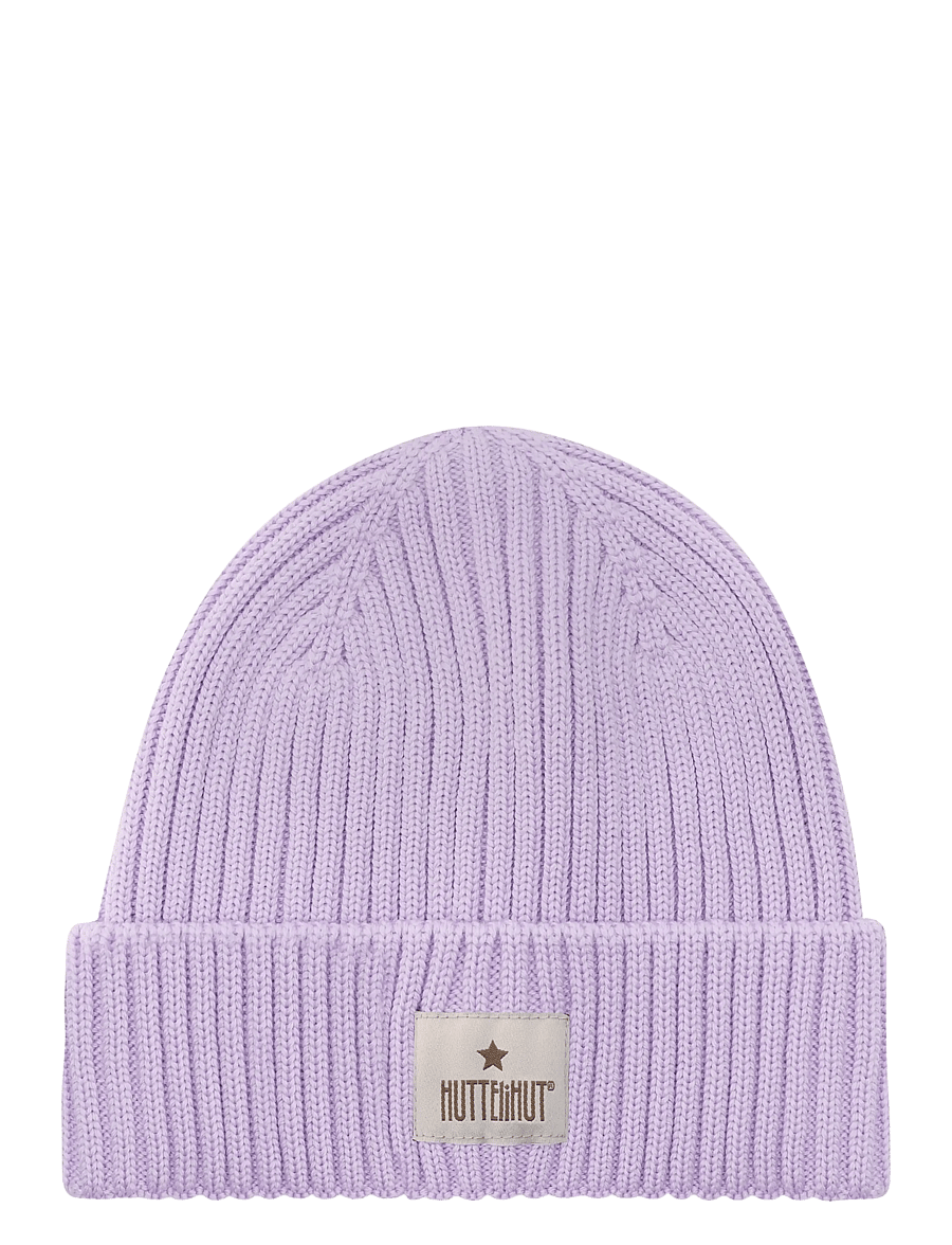 Huttelihut - Hat Wool Knit Color Solid - beebimütsid - purple rose - 1