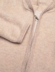 Huttelihut - Pram Suit Soft Wool - fleece coveralls - camel - 2
