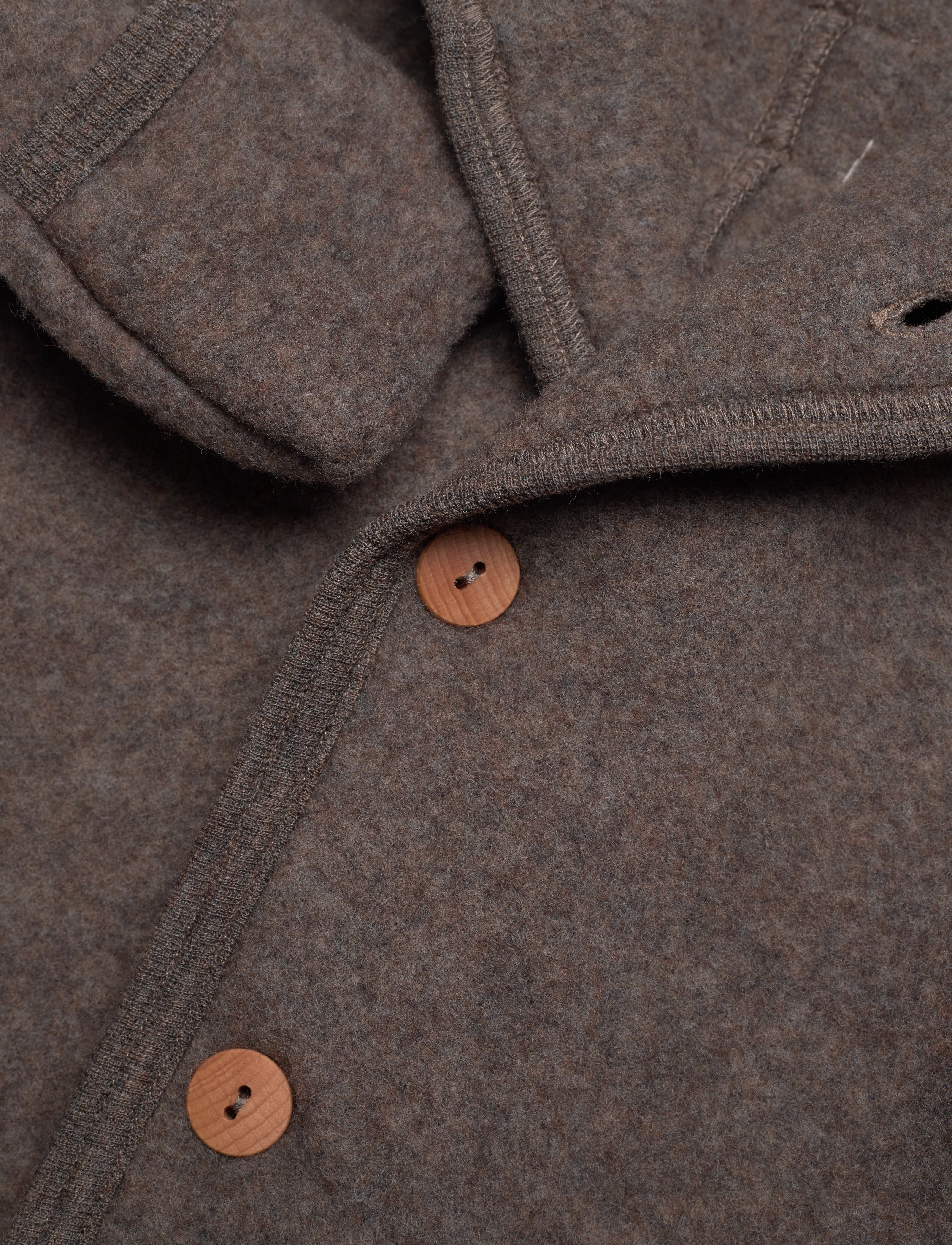 Huttelihut - Pram Suit Pixie Soft Wool - cocoa brown - 2