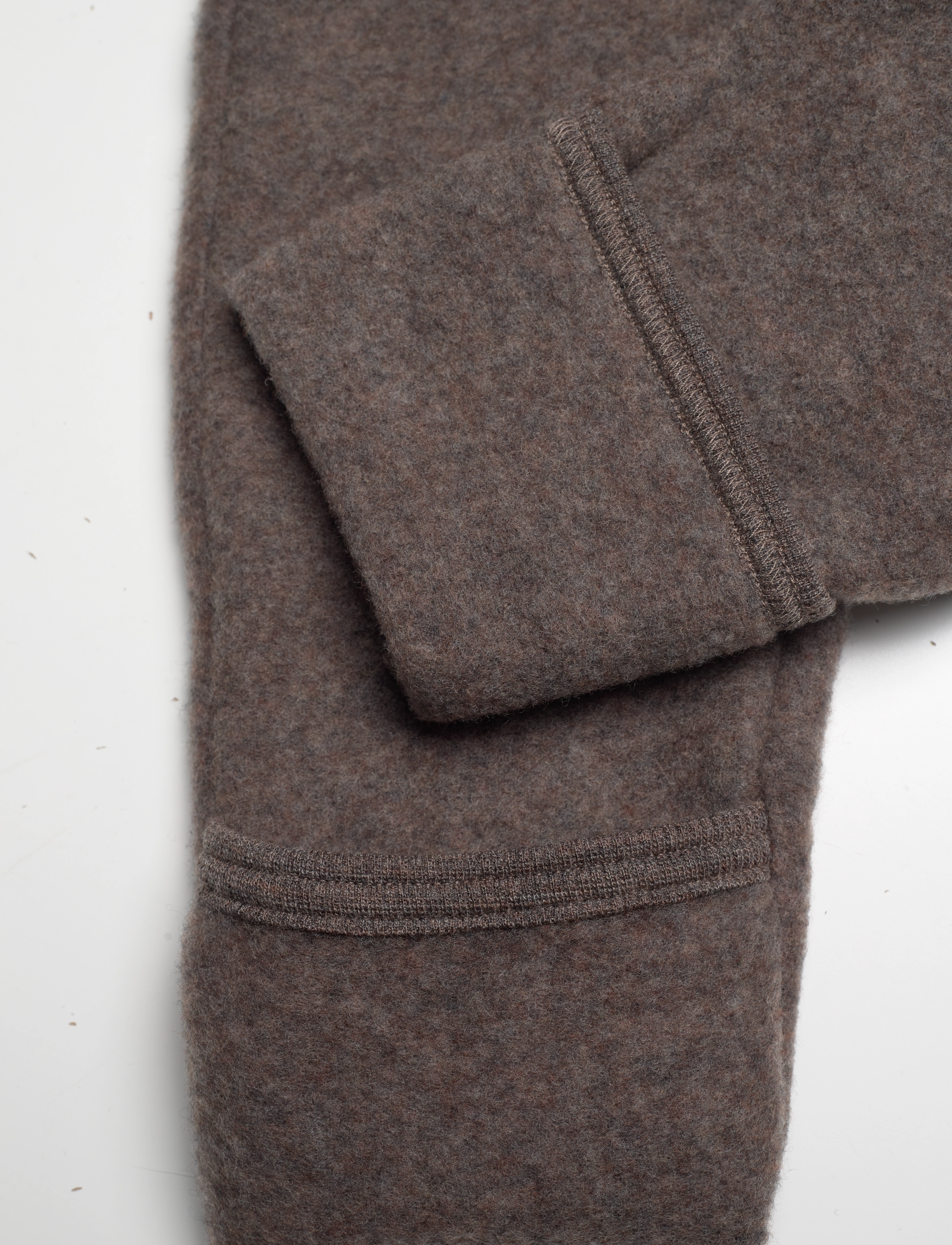 Huttelihut - Pram Suit Pixie Soft Wool - cocoa brown - 4