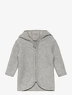 Jacket Soft Wool - LIGHT GREY MELANGE