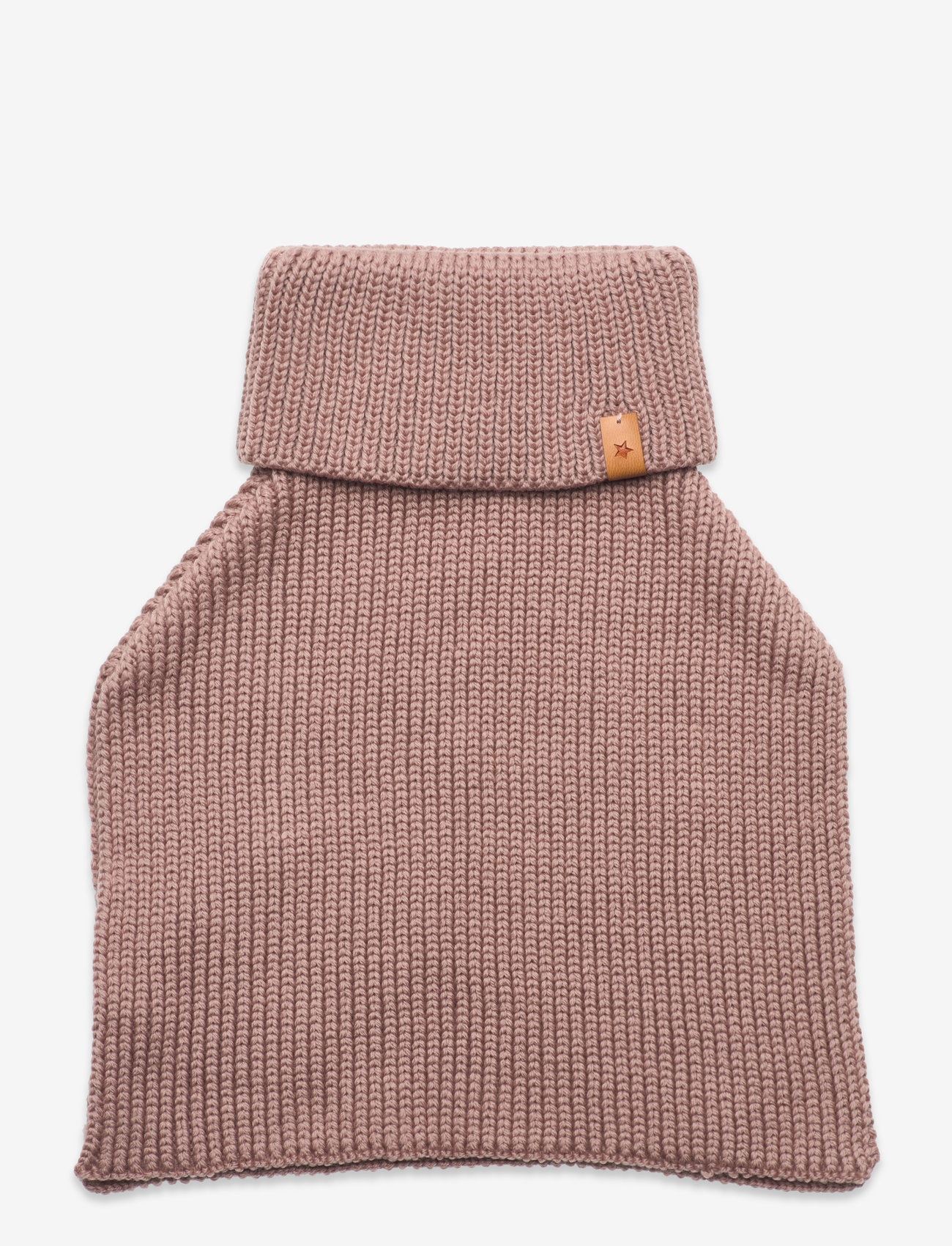 Huttelihut - Neck Warmer Solid Wool Knit - dusty rose - 0