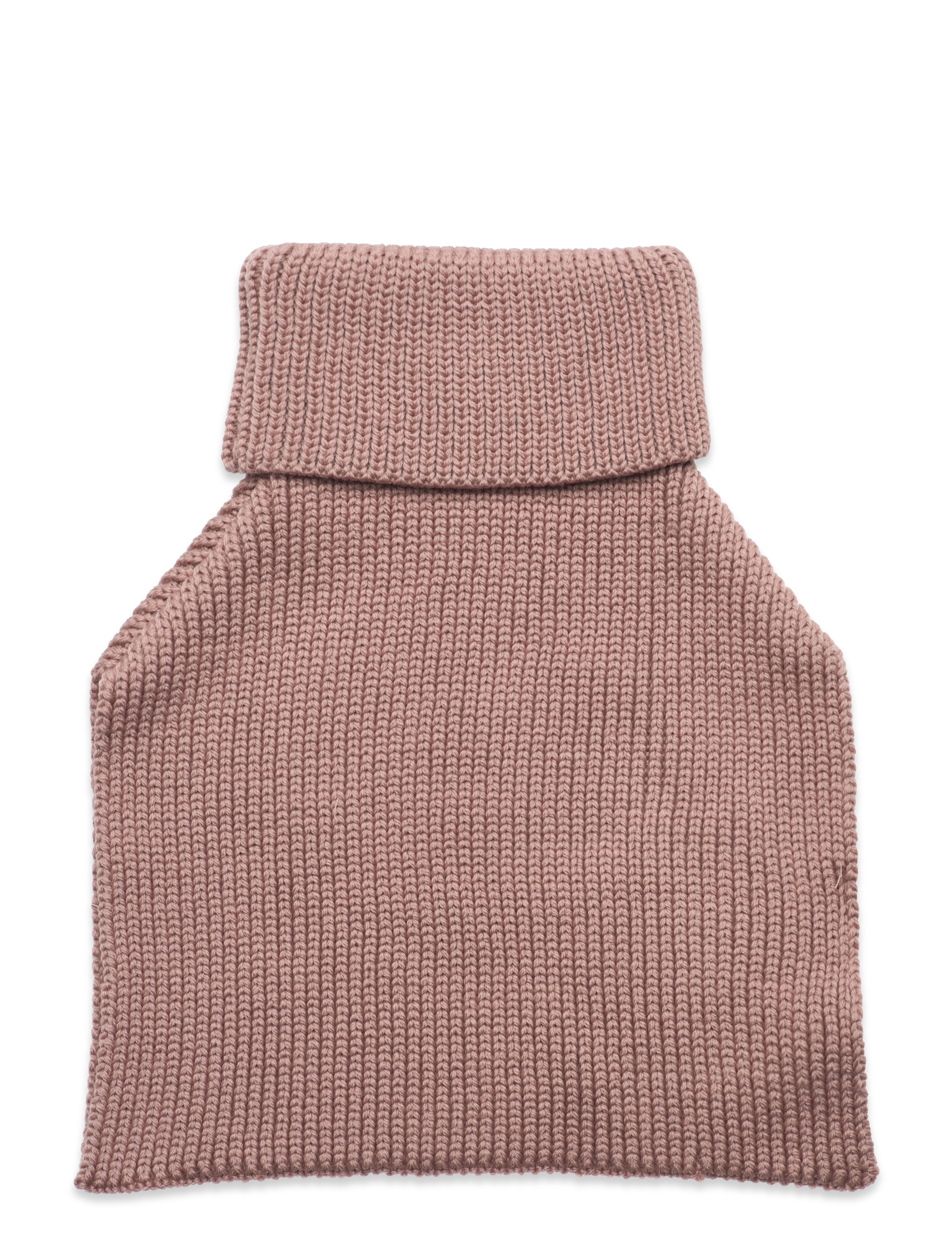 Huttelihut - Neck Warmer Solid Wool Knit - dusty rose - 1