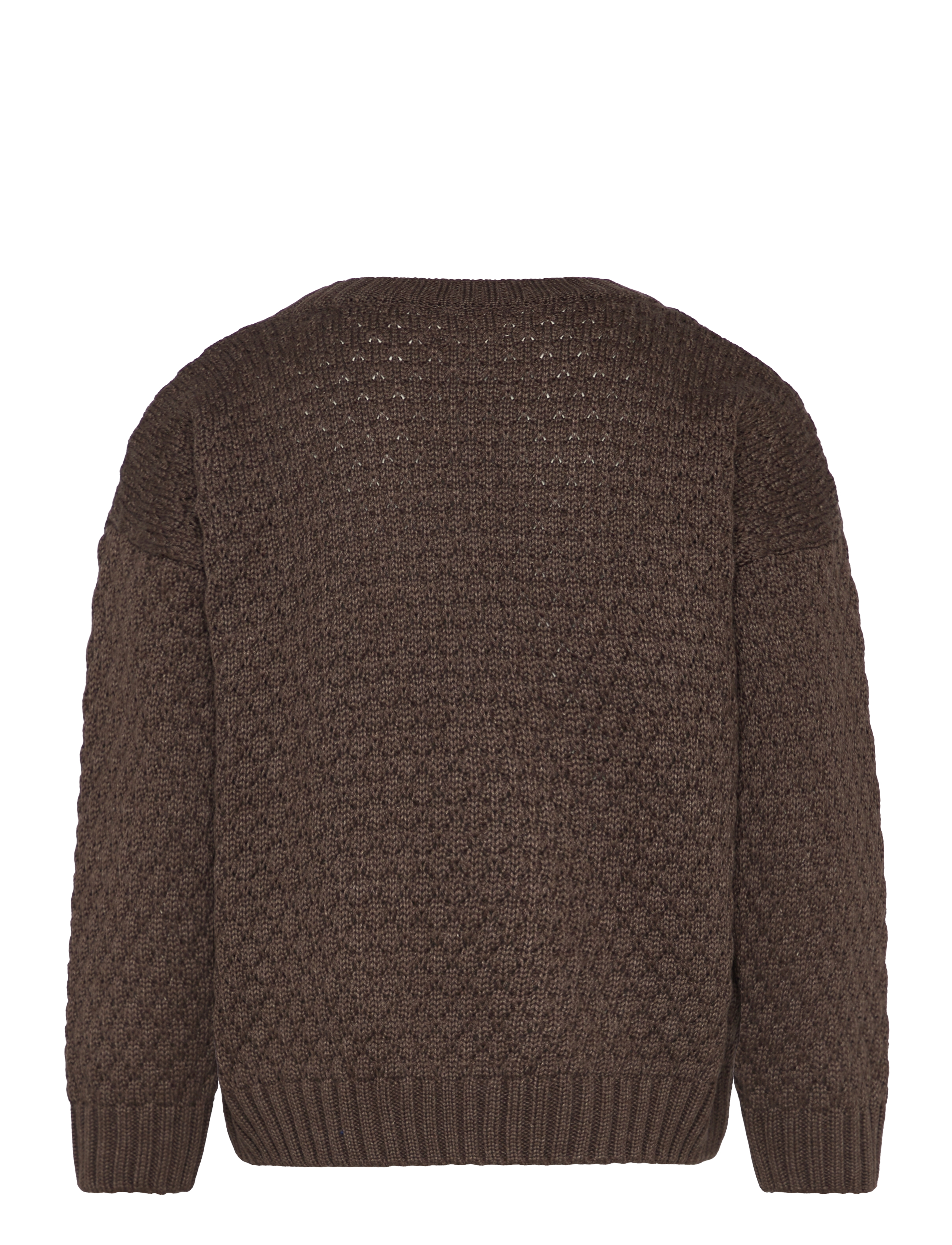 Huttelihut - Sweater Solid Knit - brown - 1