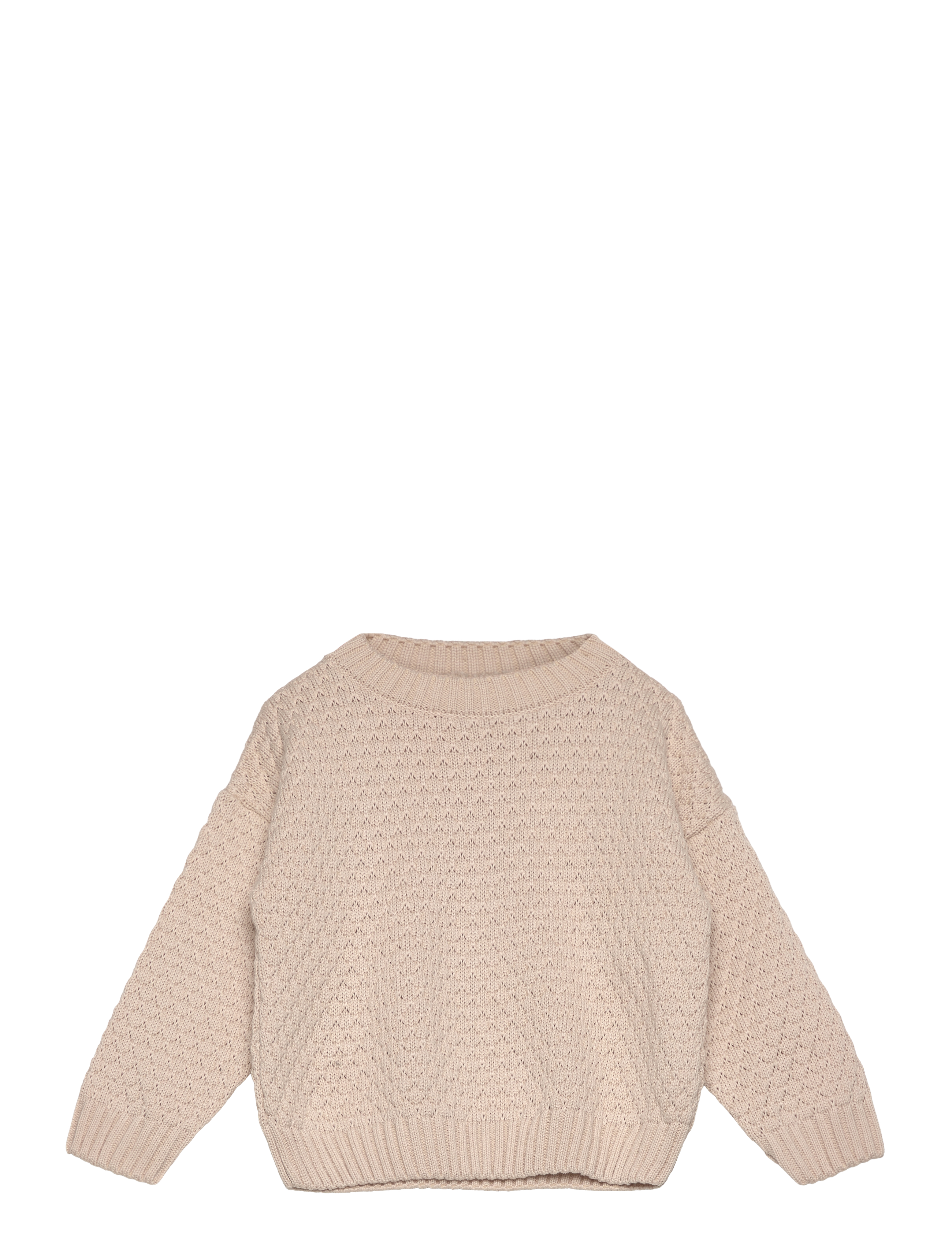 Sweater Solid Knit - OFF-WHITE
