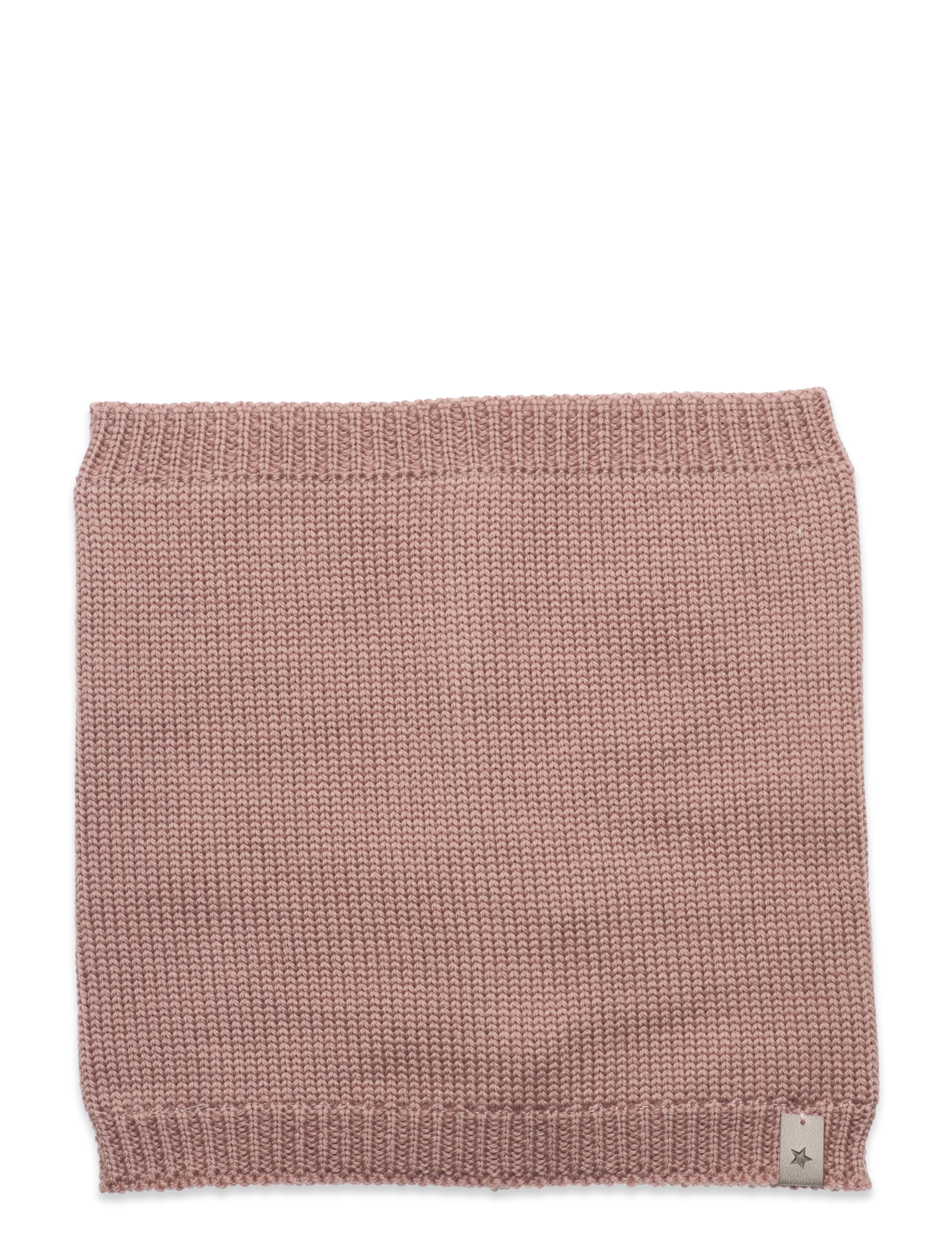 Snood Solid Wool Knit - DUSTY ROSE