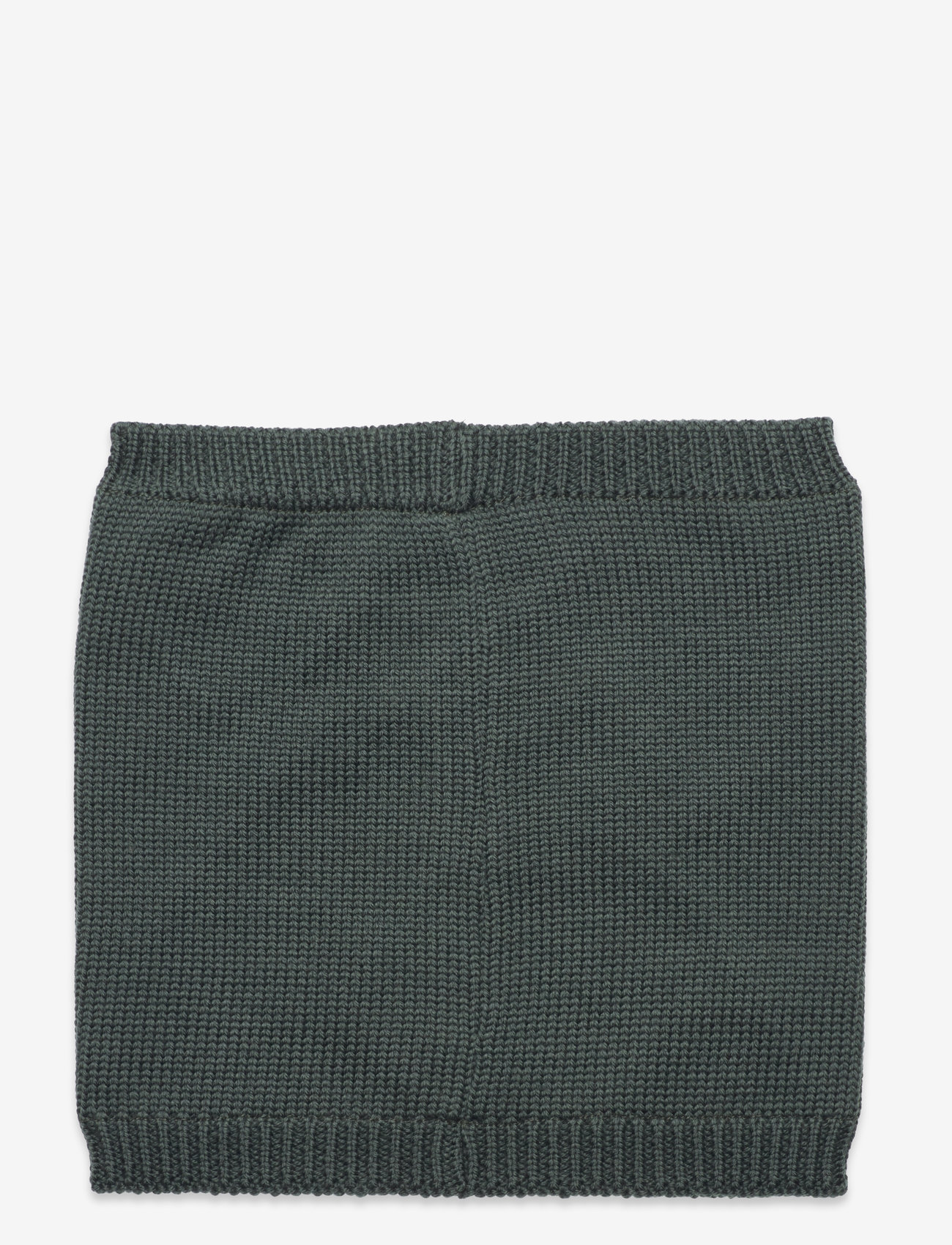 Huttelihut - Snood Solid Wool Knit - green olive - 1