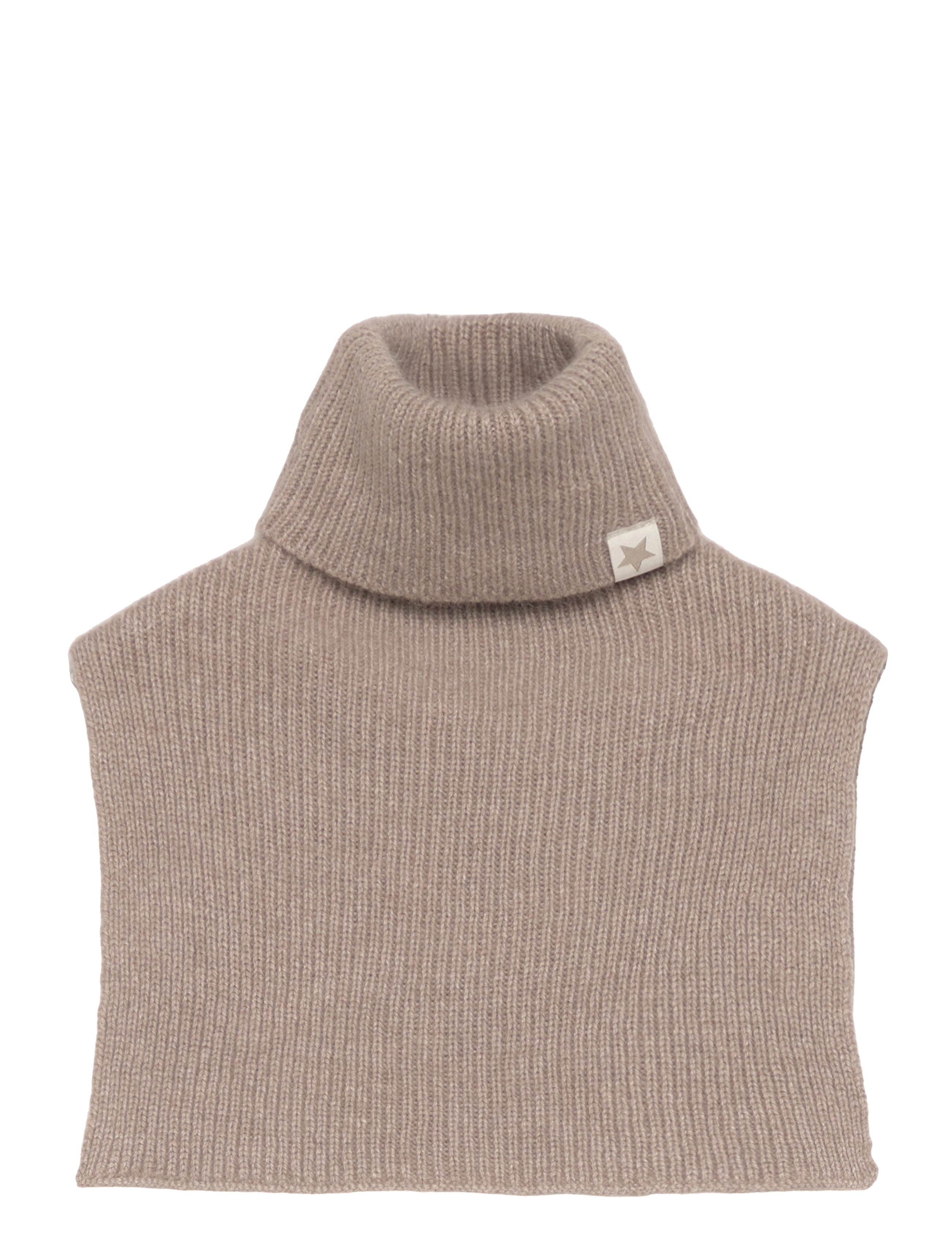 Neck Warmer Wool Knit - CAMEL