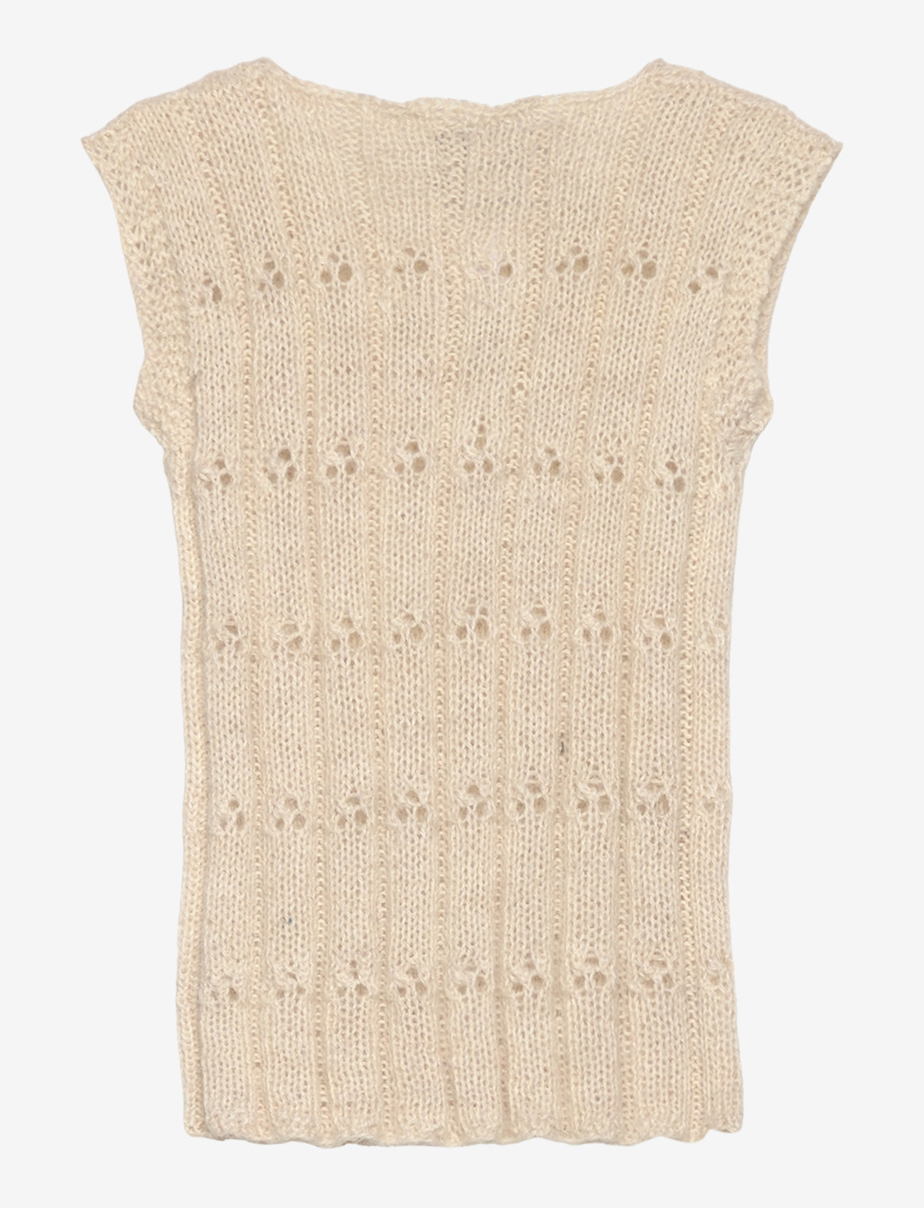 Huttelihut - Vest Alpaca Wool Knit - off-white - 1