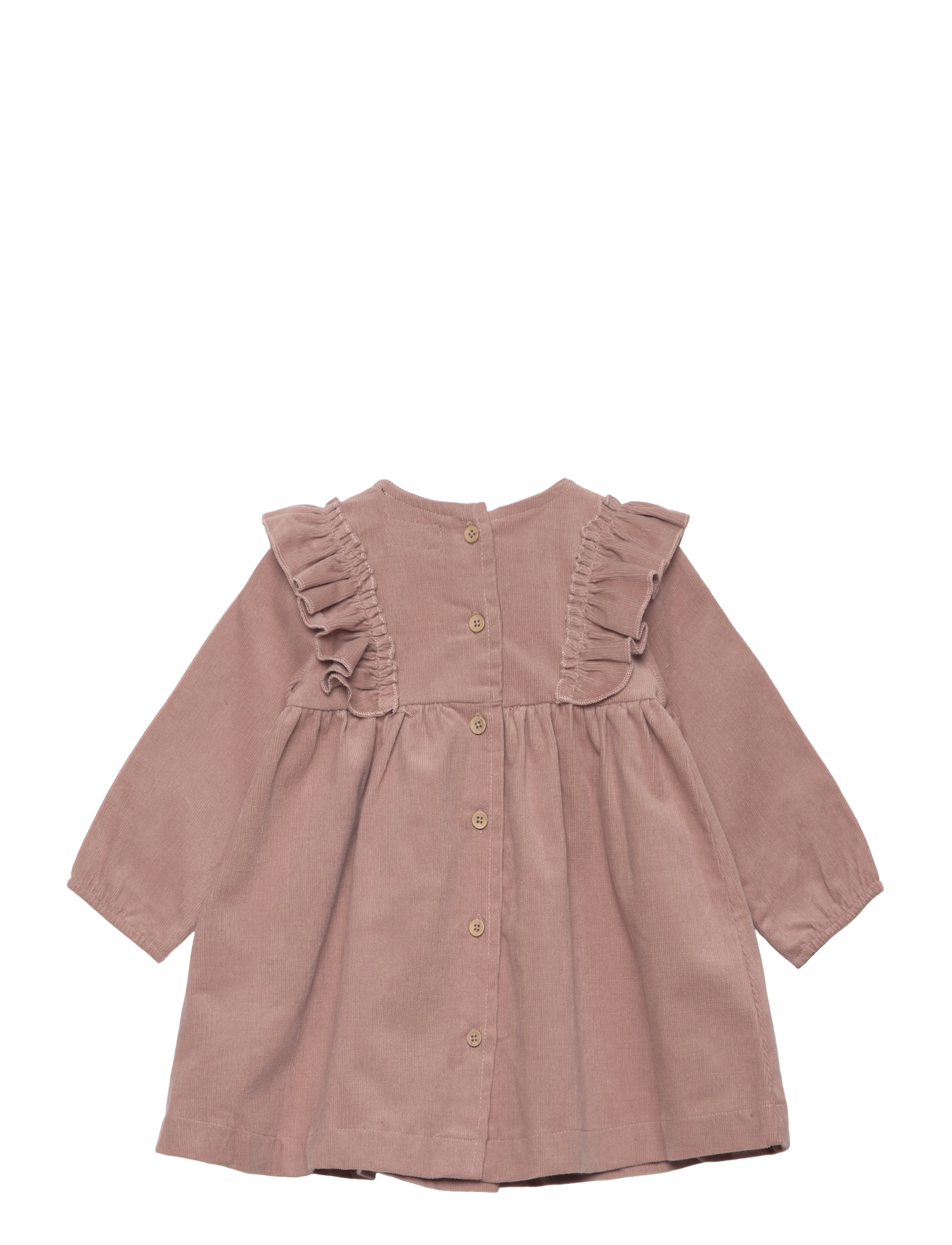 Huttelihut - Dress LS Corderoy - dusty rose - 1