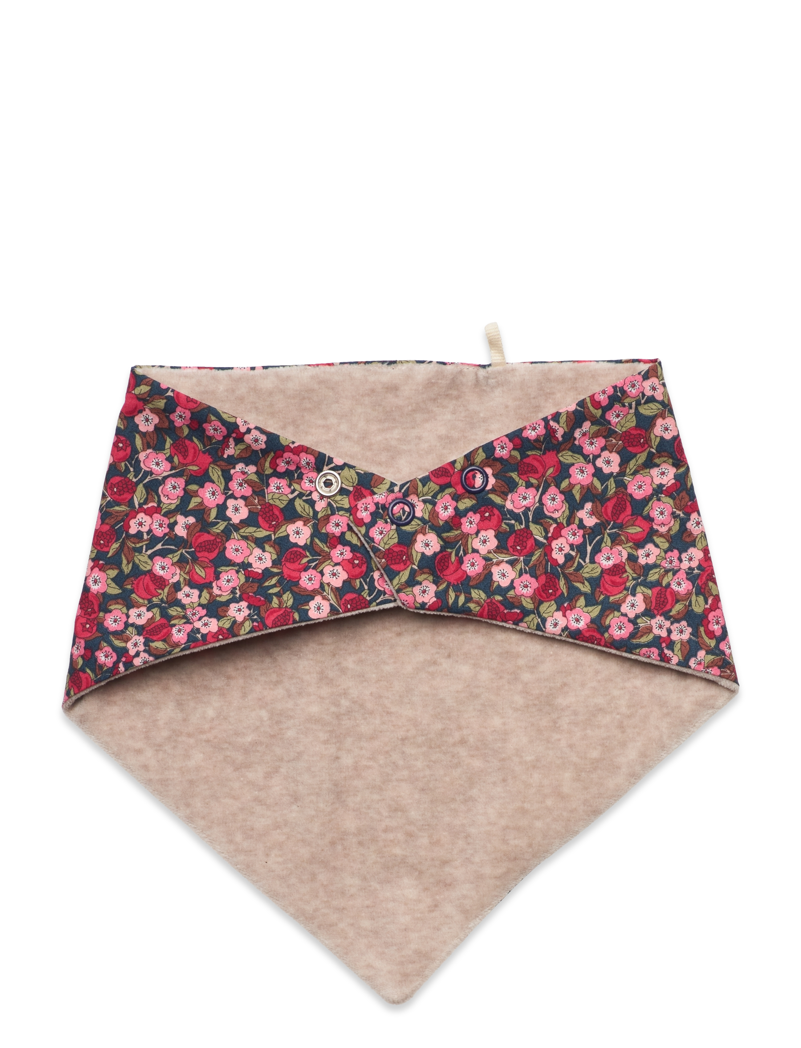 Huttelihut - Scarf in Liberty Fabric - nectar red - 1