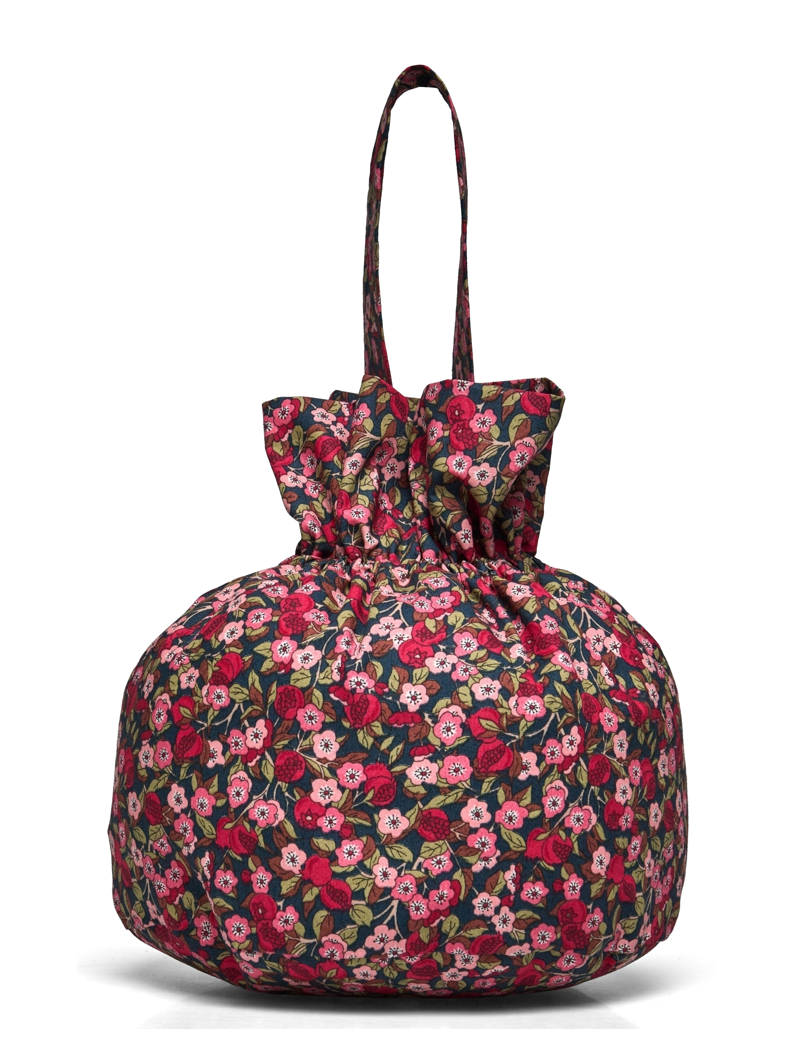 Huttelihut - Bag Small in Liberty Fabric - nectar red - 1