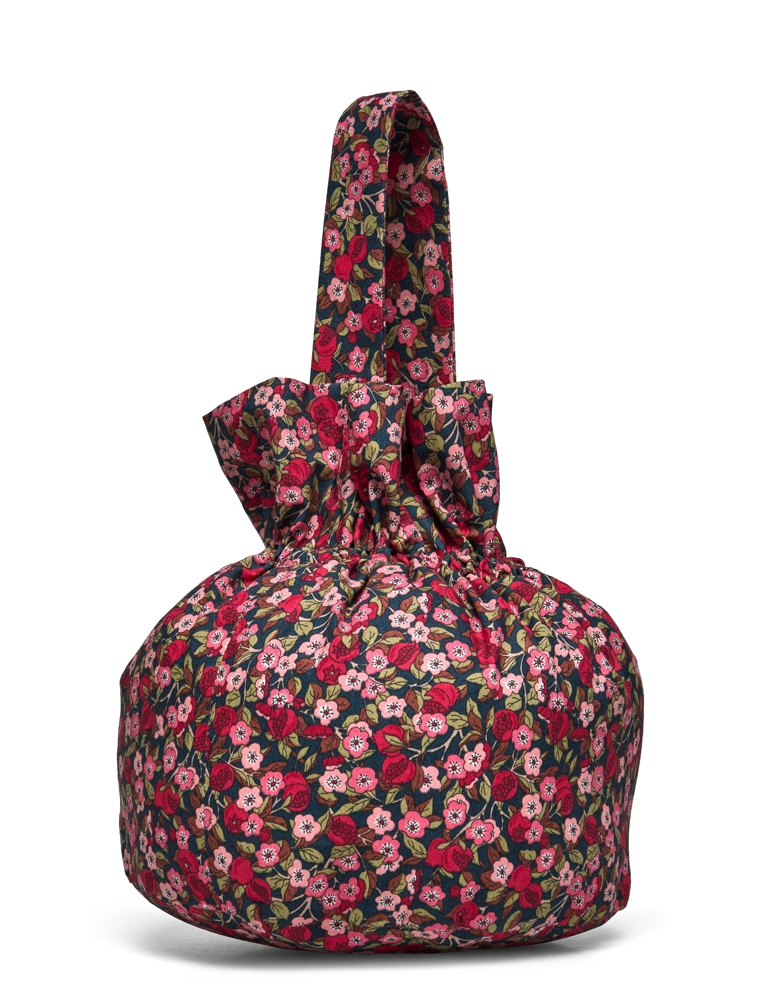 Huttelihut - Bag Small in Liberty Fabric - nectar red - 2