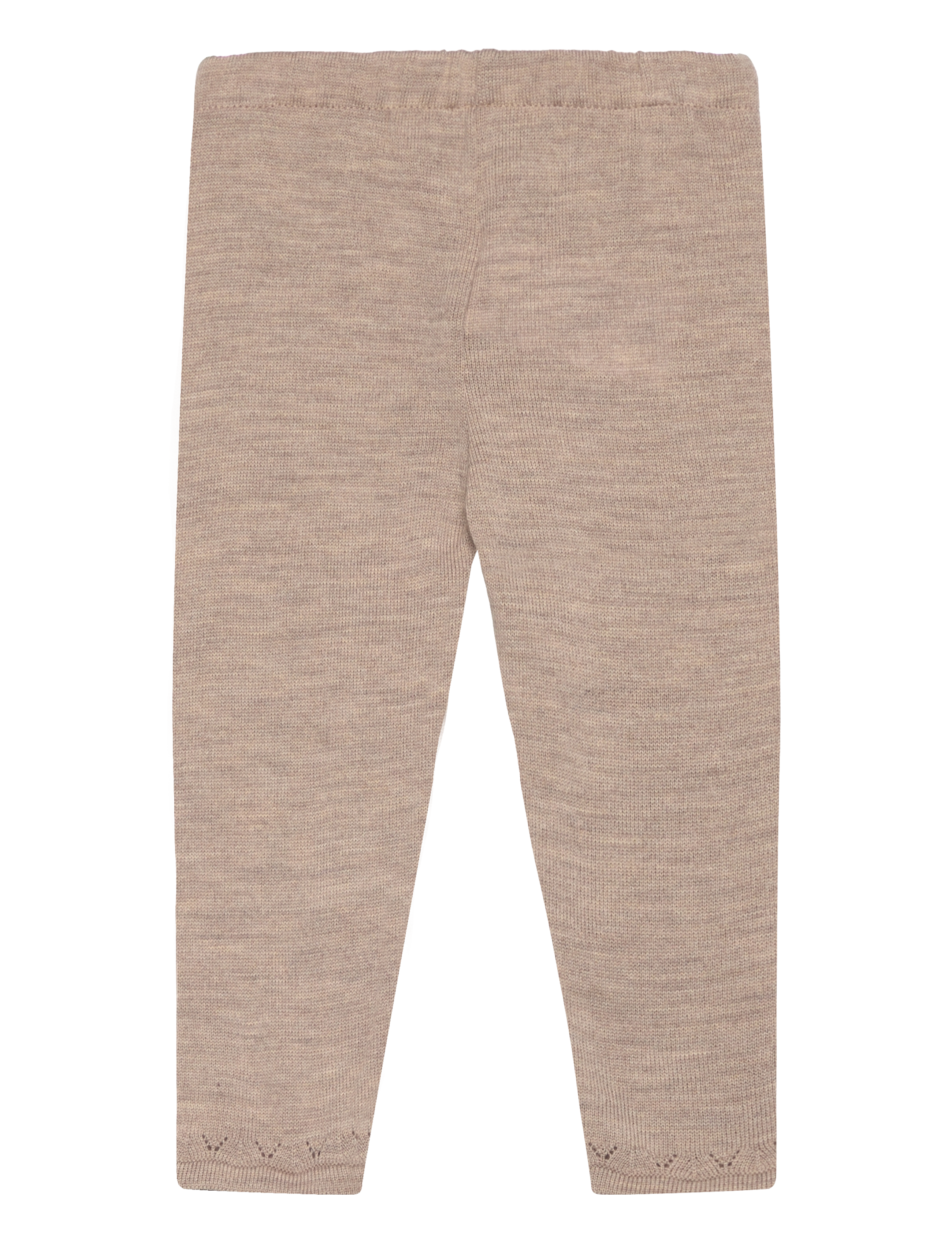 Huttelihut - Set - Blouse & Pants Wool Knit - camel - 3