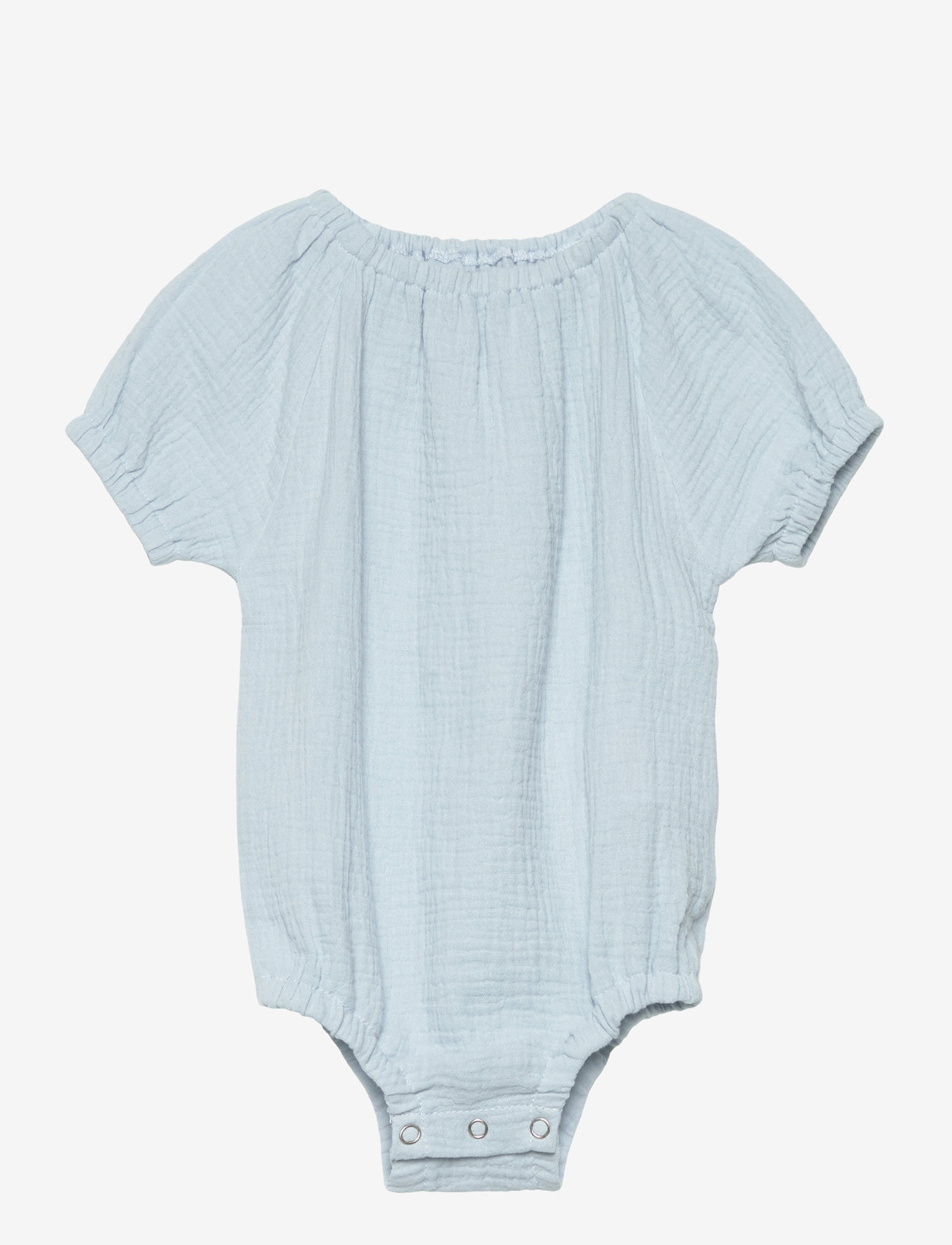Huttelihut - Romper SS Muslin - celestial blue - 0