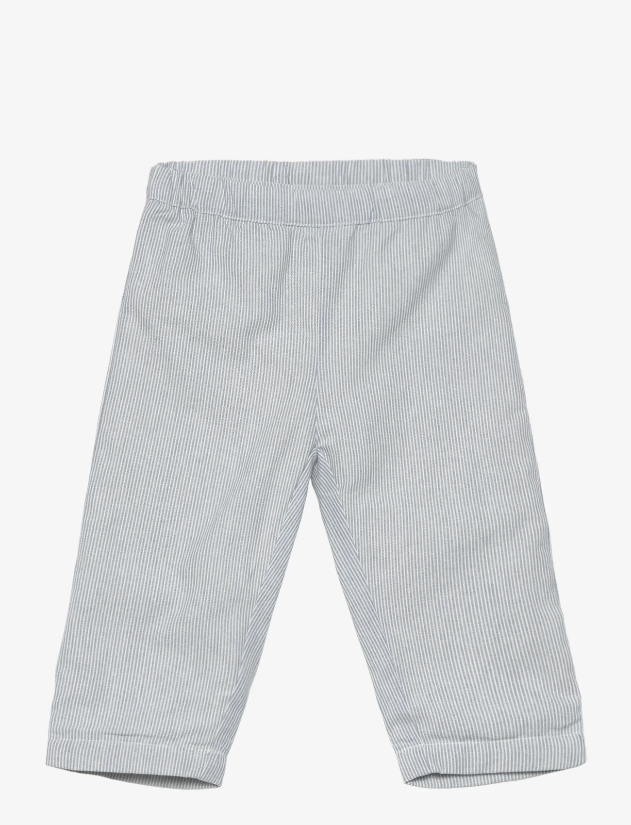 Huttelihut - Pants Woven Stripe w. Lining - pantalon pour bébé - citadel - 0