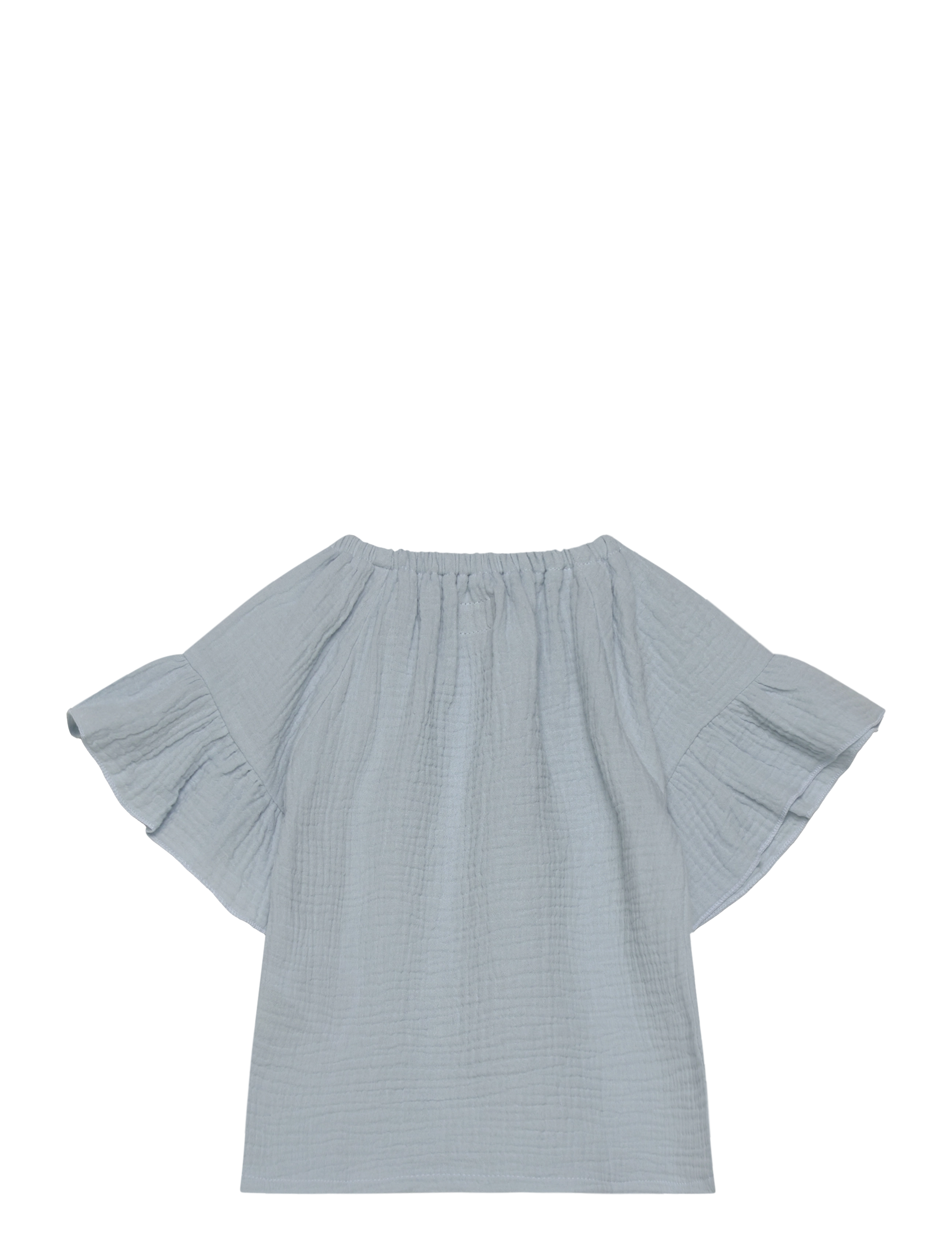 Huttelihut - Blouse SS Muslin - celestial blue - 1