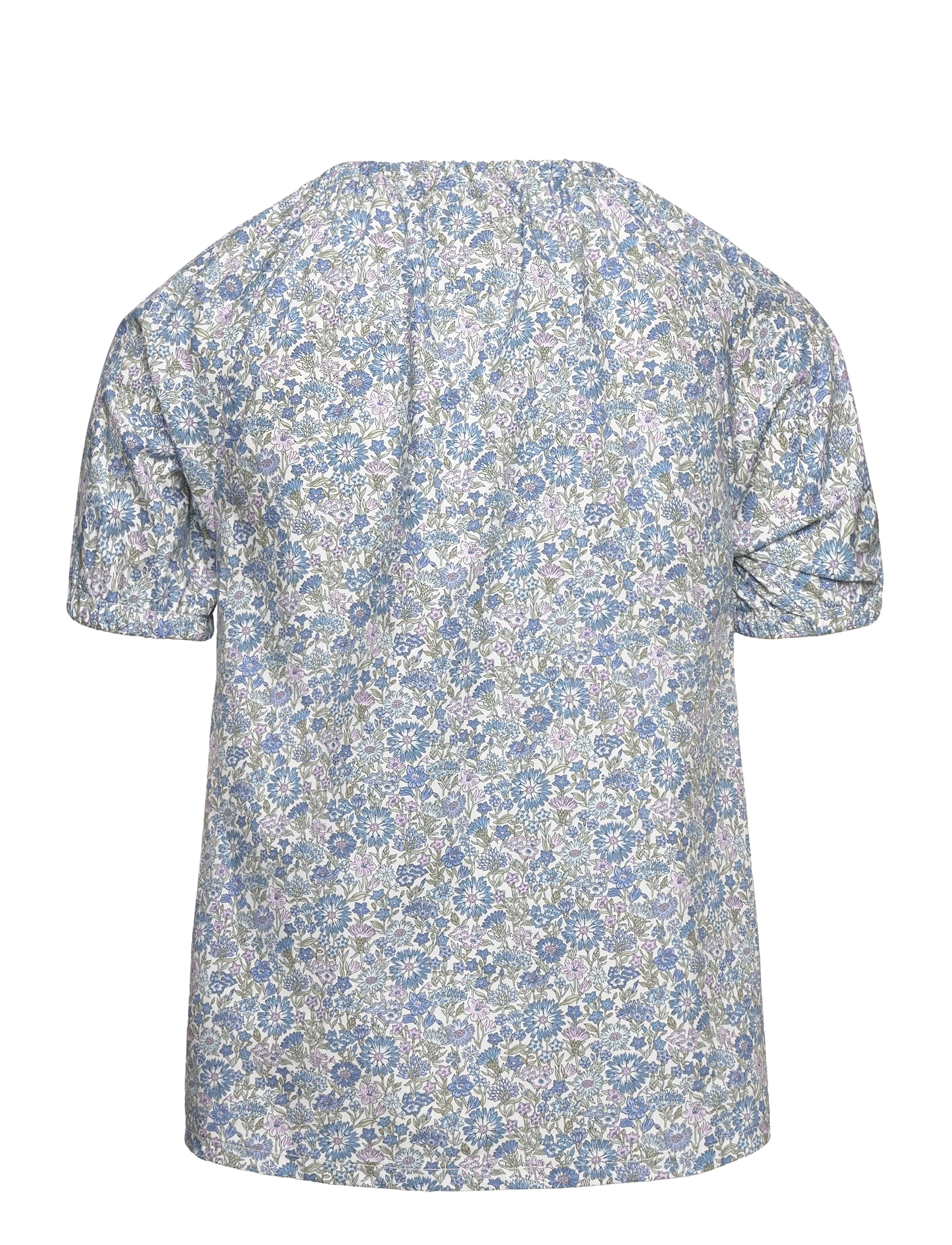 Huttelihut - Blouse SS in Liberty Fabric - may field - 1