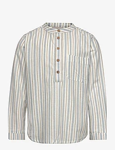 Shirt LS Woven Stripe, Huttelihut