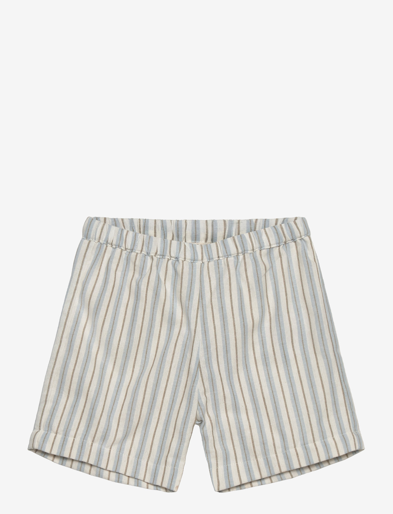 Huttelihut - Shorts Woven Stripe w. Lining - silver sage - 0
