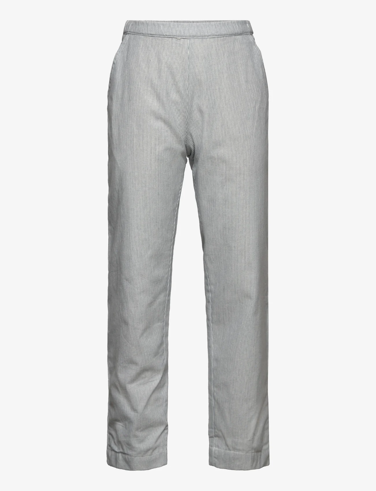 Huttelihut - Pants Woven Stripe w. Lining - baby trousers - citadel - 0
