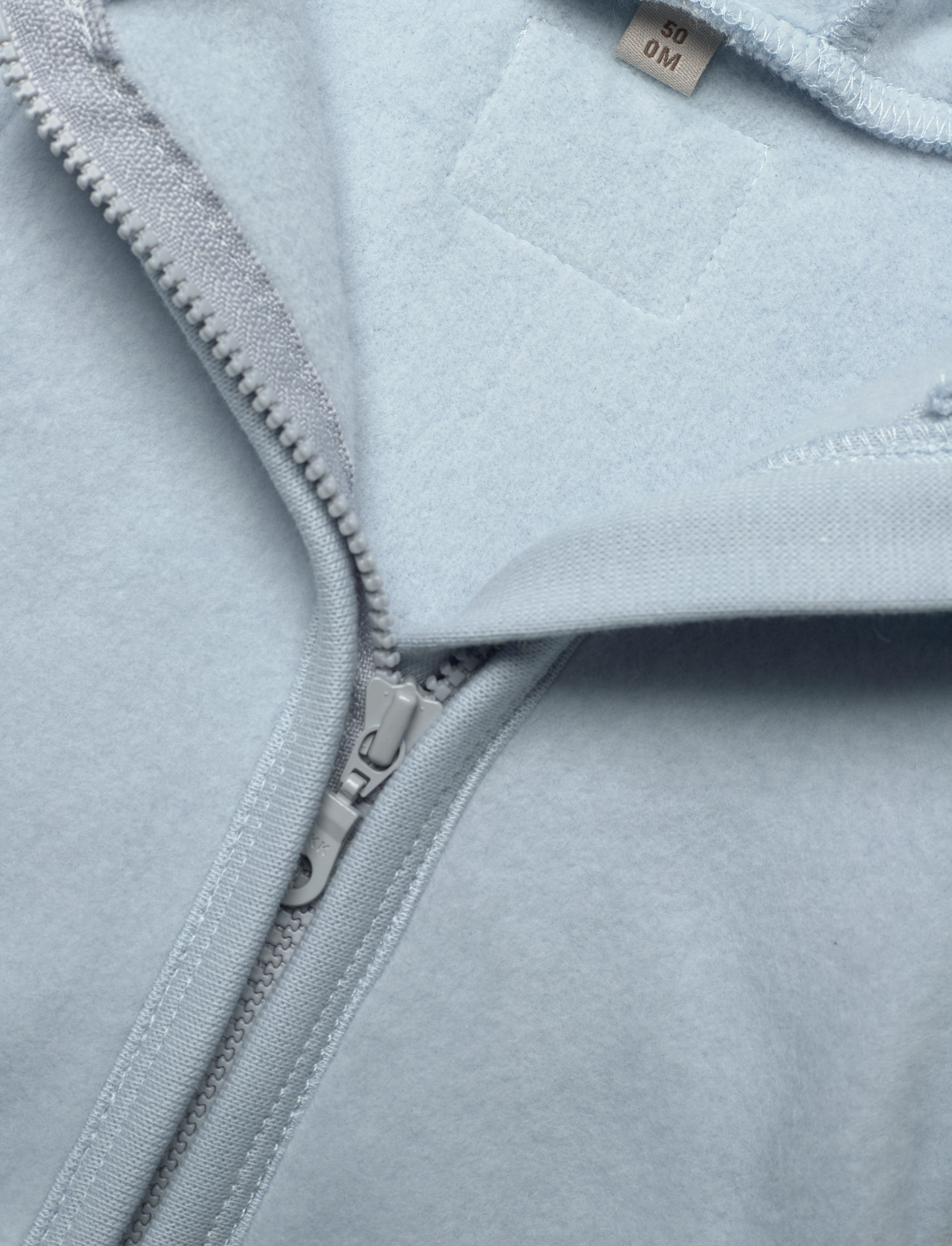 Huttelihut - Jacket Ears Cotton Fleece (S) - celestial blue - 2