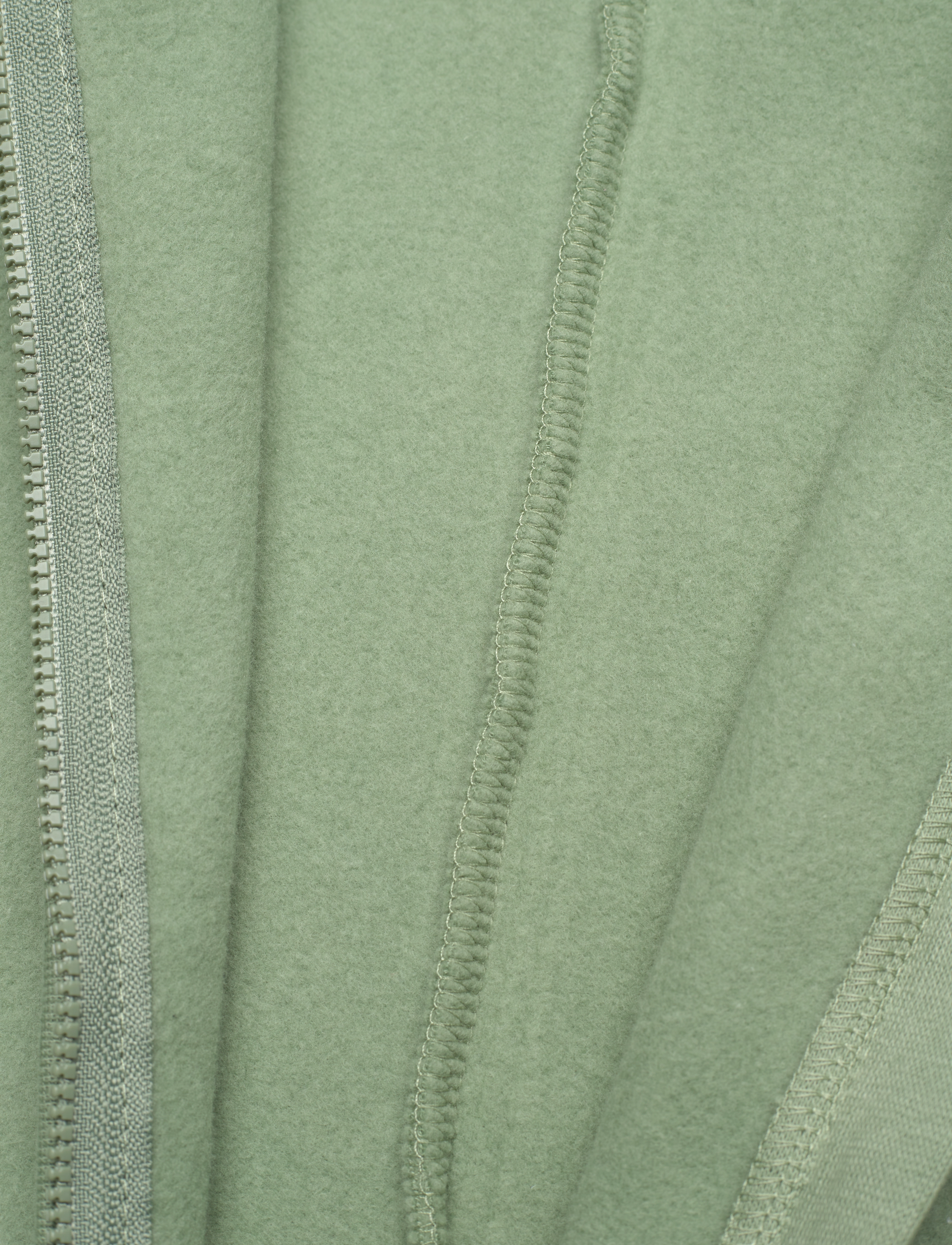 Huttelihut - Pram Suit Ears Cot. Fleece (S) - sea spray - 3