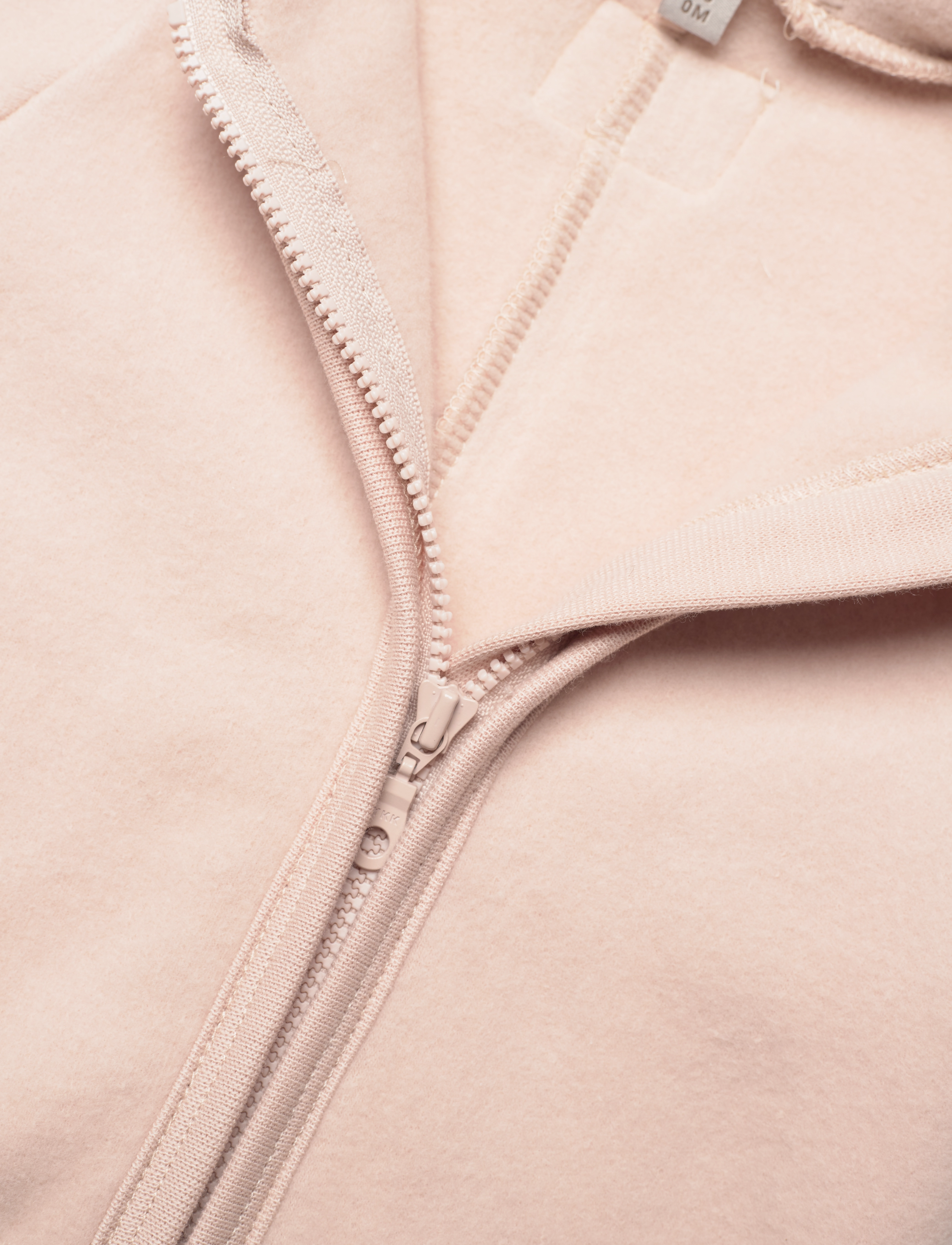 Huttelihut - Pram Suit Cotton Fleece (S) - almond peach - 2