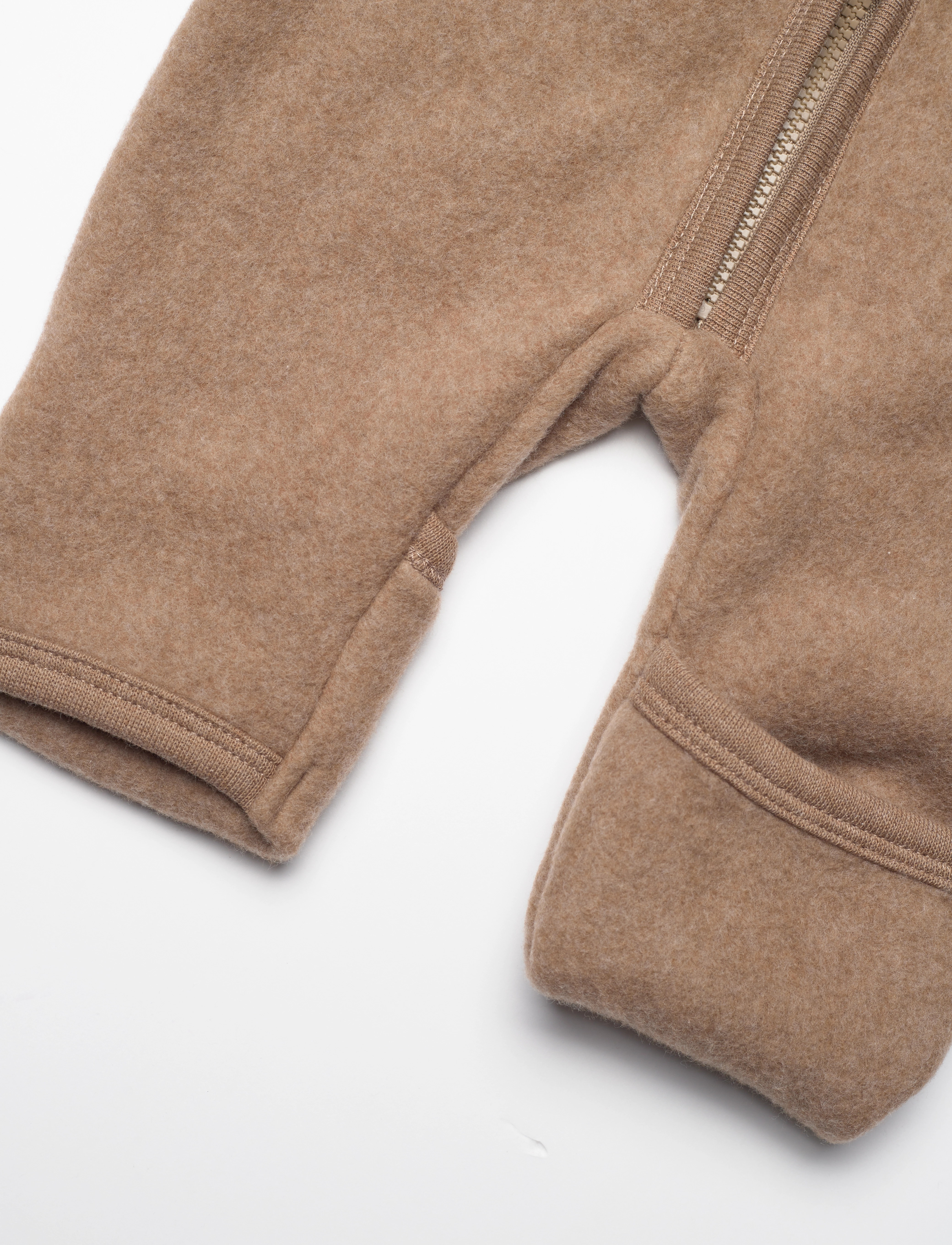Huttelihut - Pram Suit Cotton Fleece (S) - molÉ melange - 4