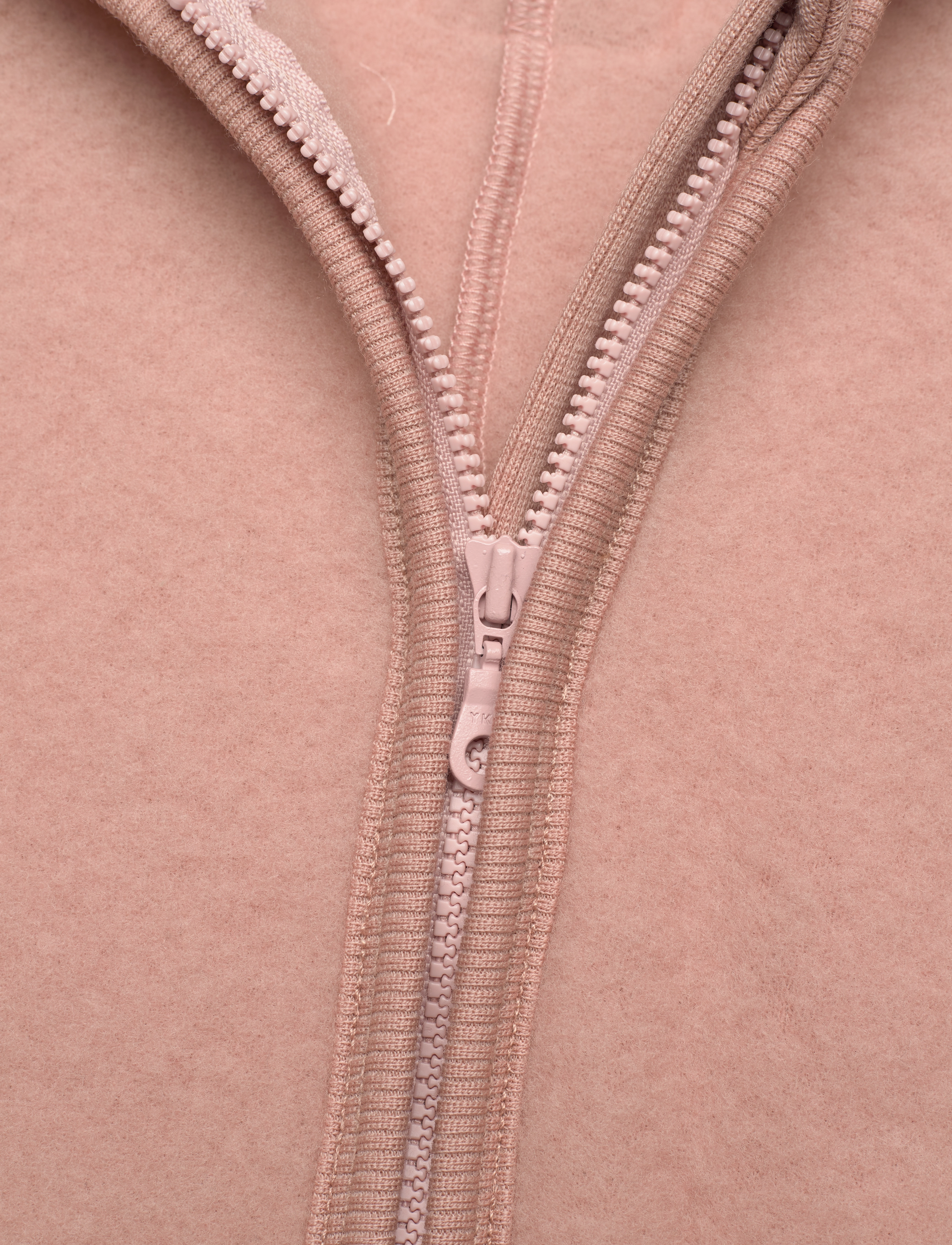 Huttelihut - Pram Suit Ears Wool Fleece (S) - mahogany rose - 2