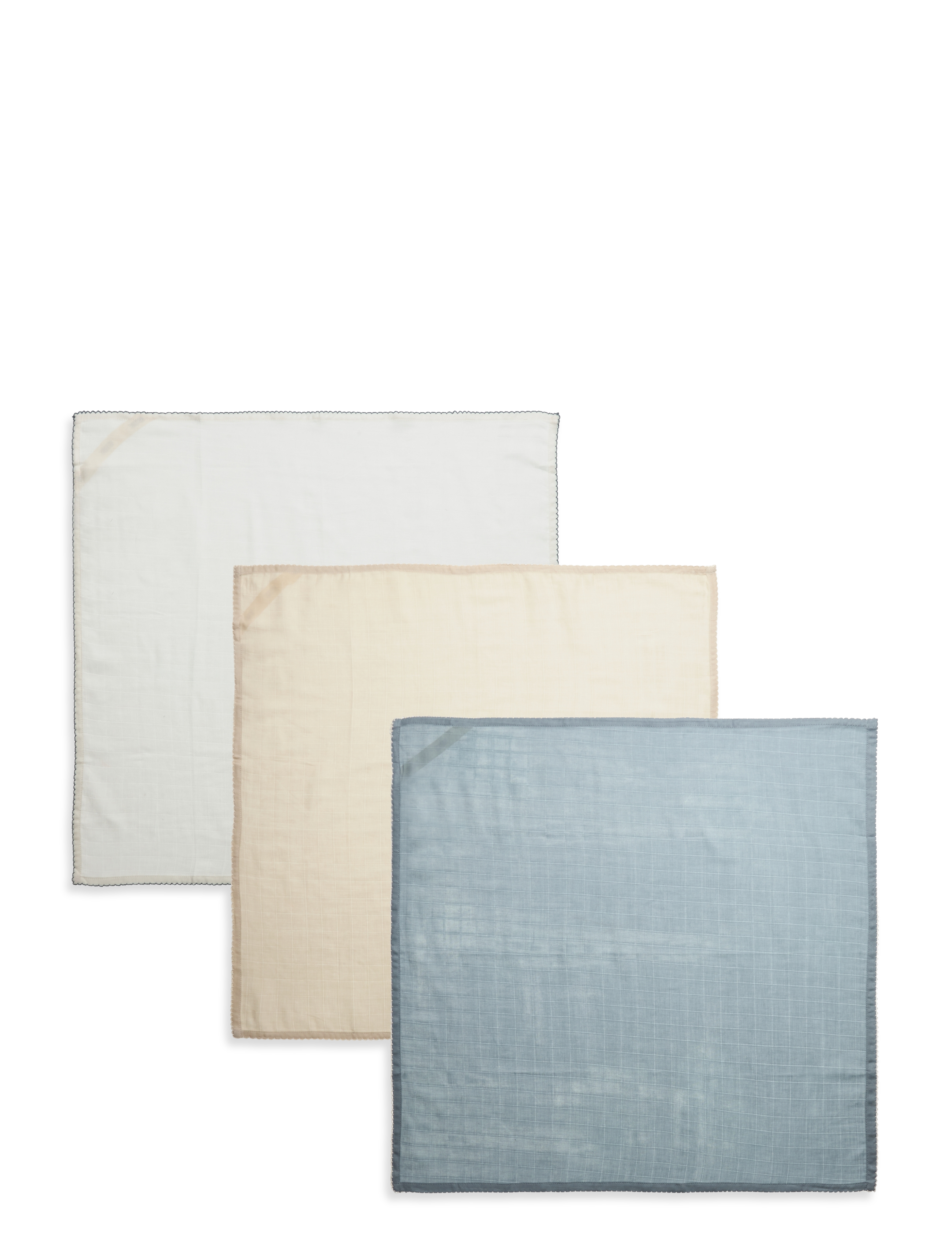 HUTTELIHUT Muslin Cloth 3-Pack 65X65 Cm Patterned - One Size - Kinder