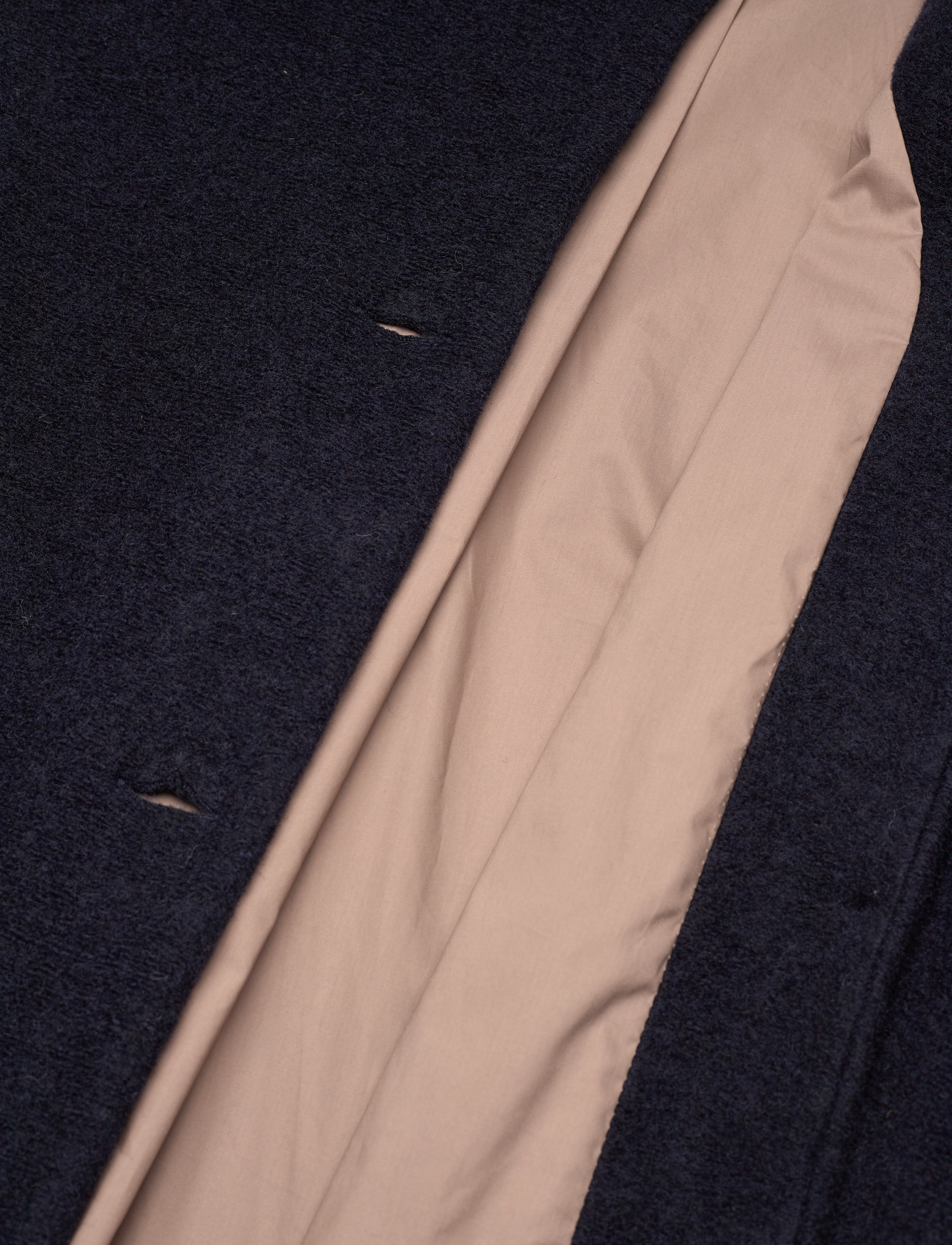 Huttelihut - Coat Hood Wool w. Lining - dark navy - 4