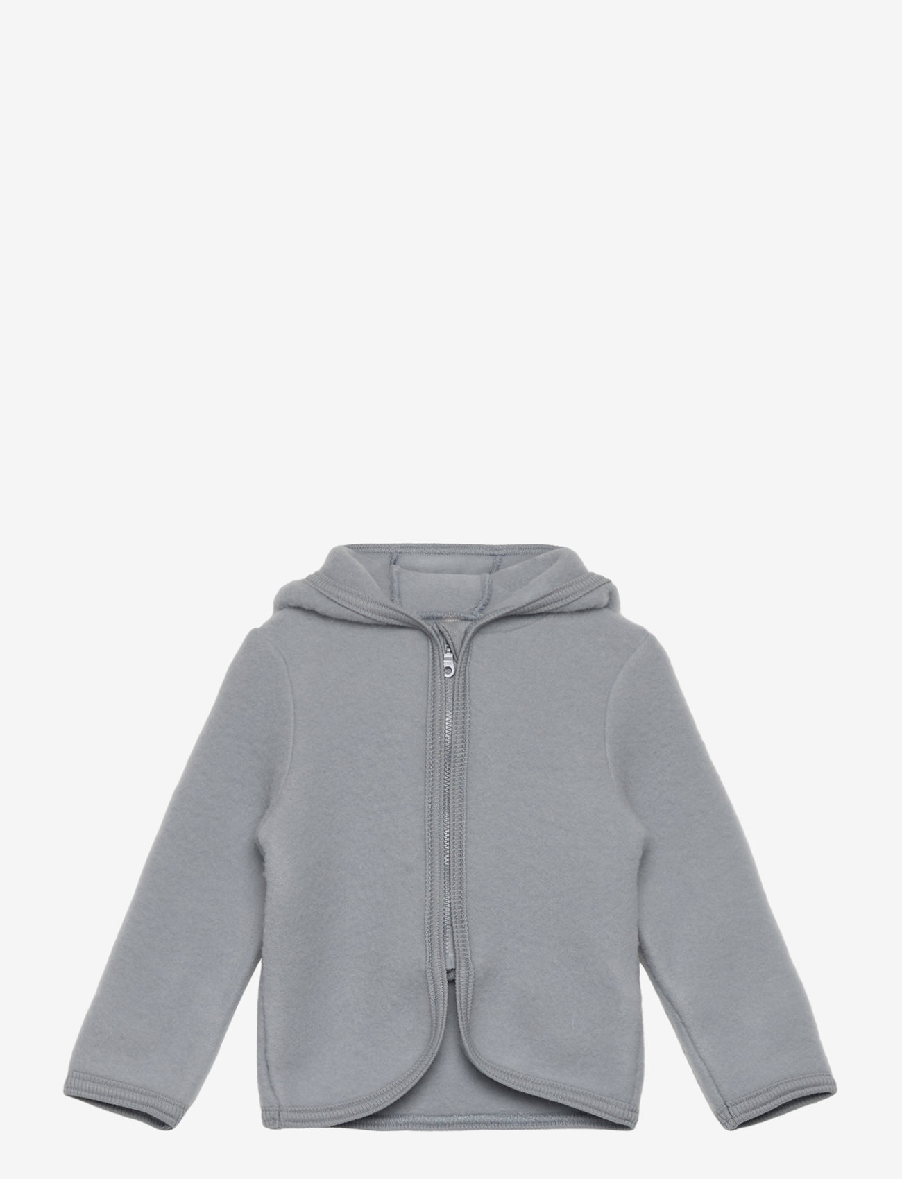 Huttelihut - Jacket Ears Wool Fleece (S) - quarry - 0